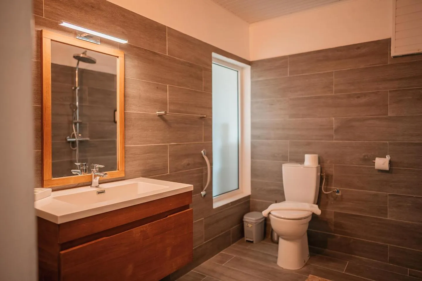 Bathroom in Le M Hotel Marie Galante