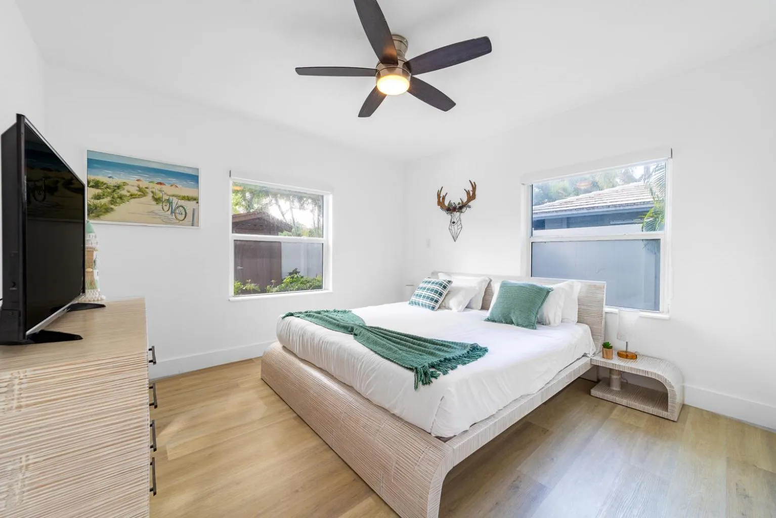 Bed in The Blue Parrot