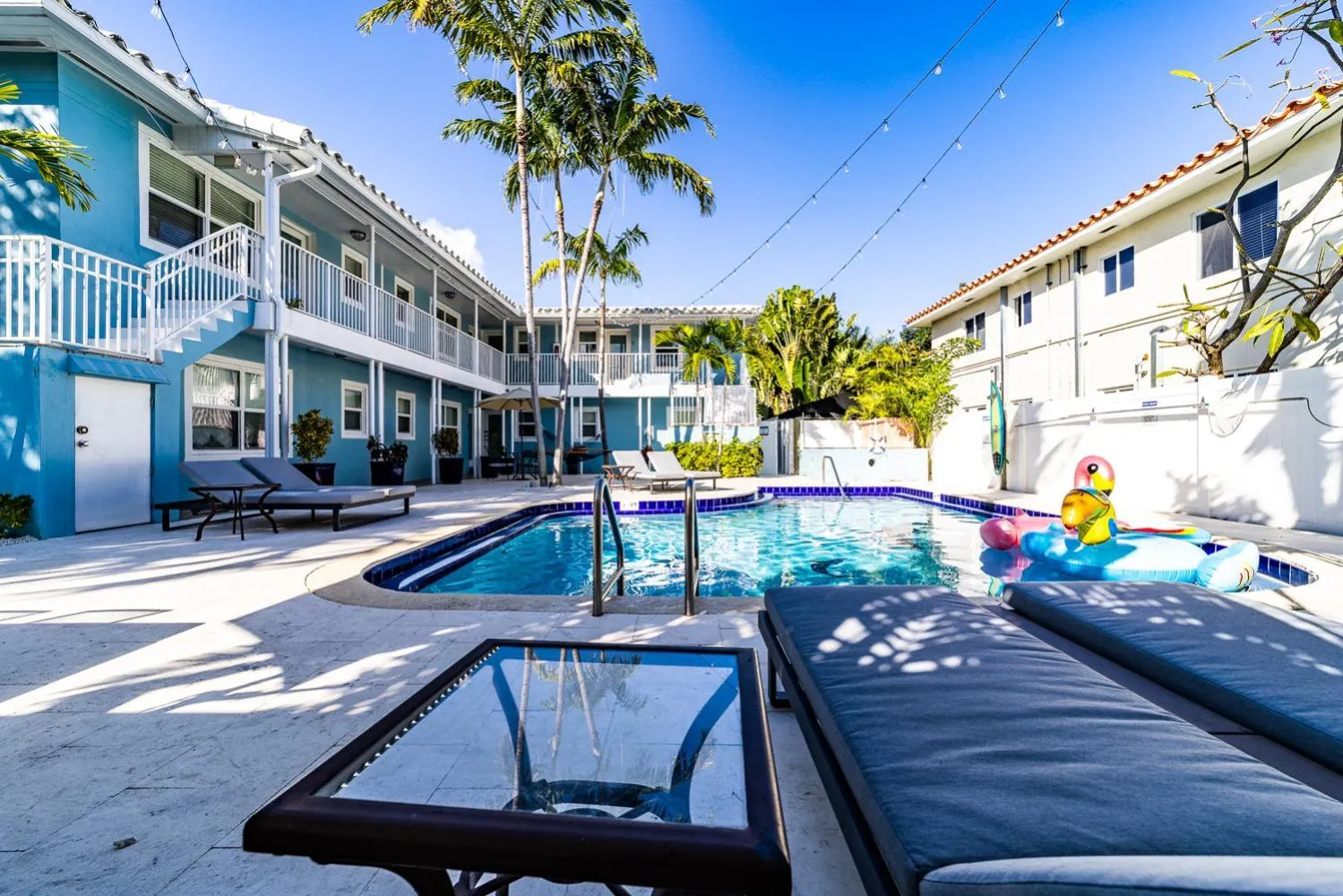 Property building in The Blue Parrot