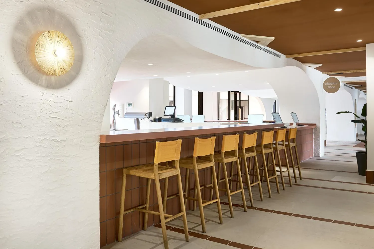 Lounge or bar in tent Bahia de Palma