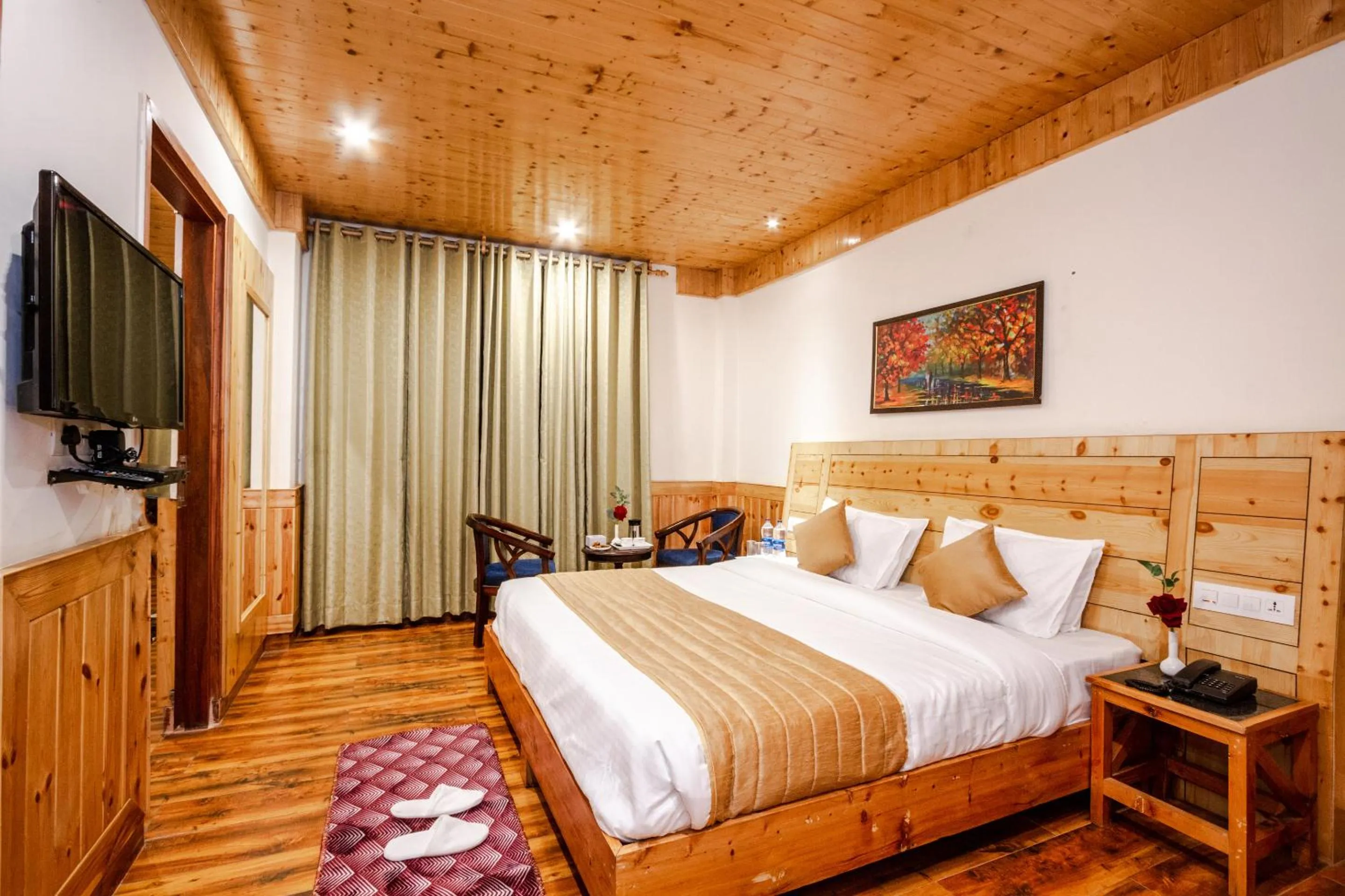 Bedroom, Bed in Tripli Hotels Stone House Cottage