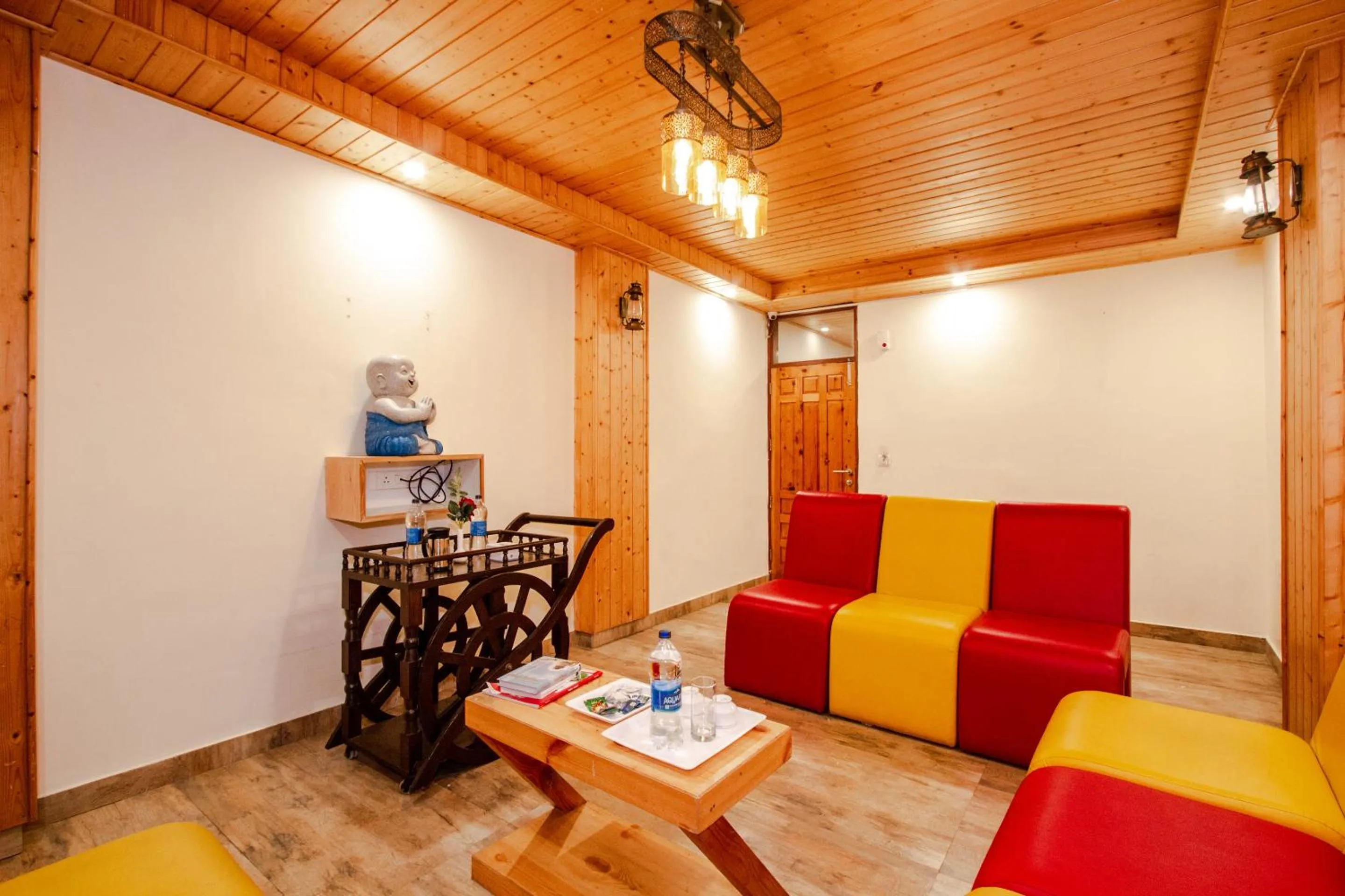 Seating area in Tripli Hotels Stone House Cottage