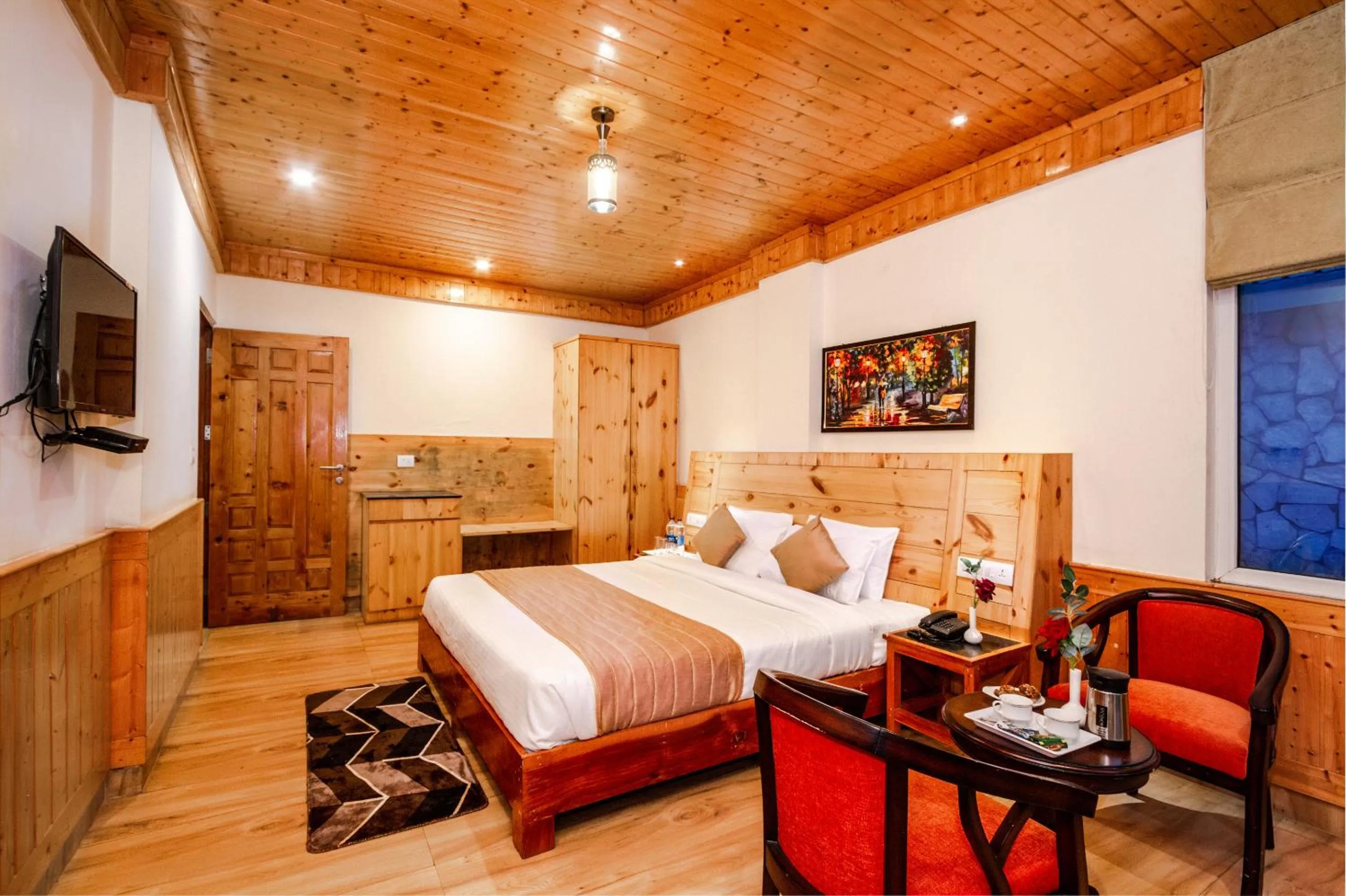 Bedroom, Bed in Tripli Hotels Stone House Cottage