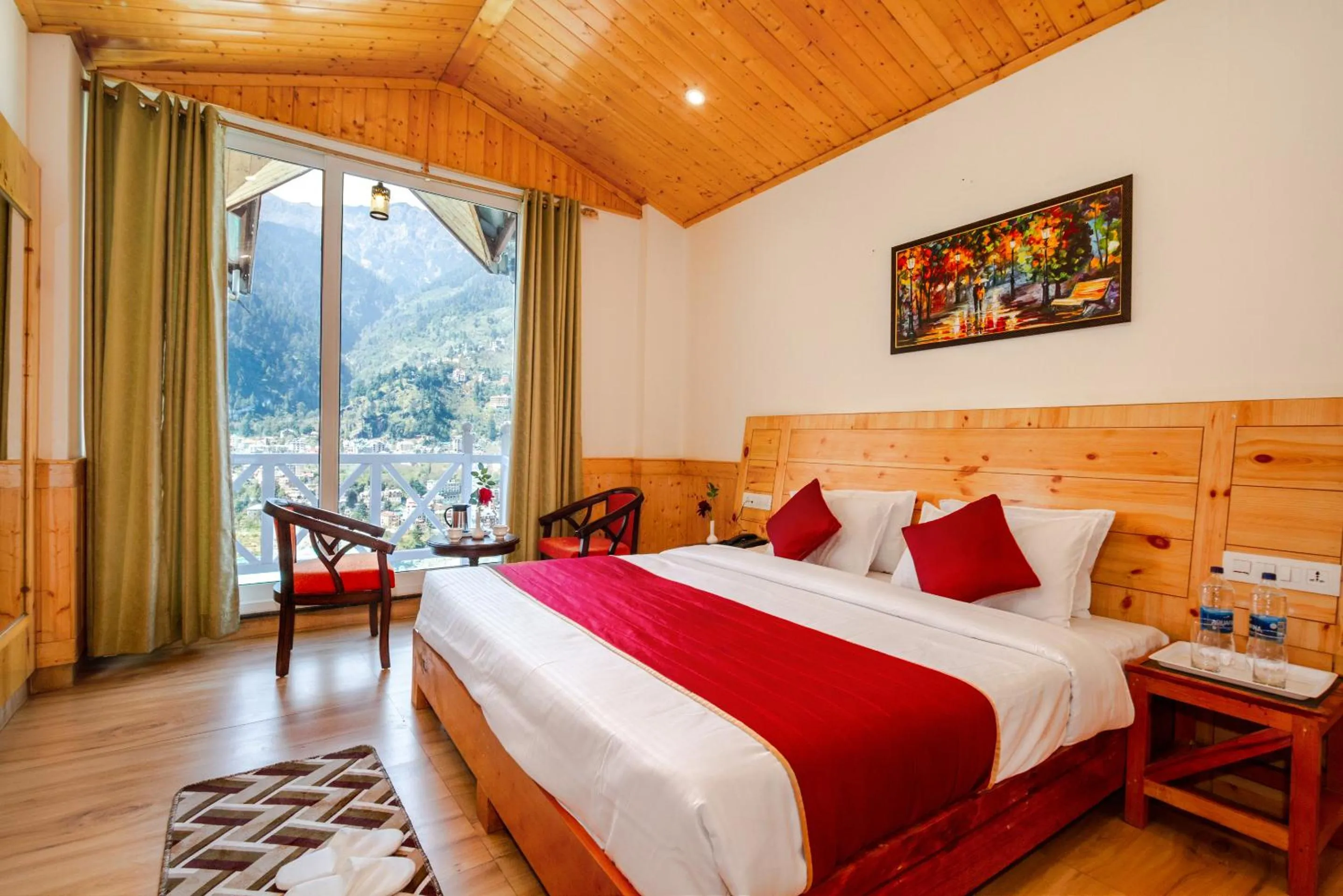 Mountain view, Bed in Tripli Hotels Stone House Cottage