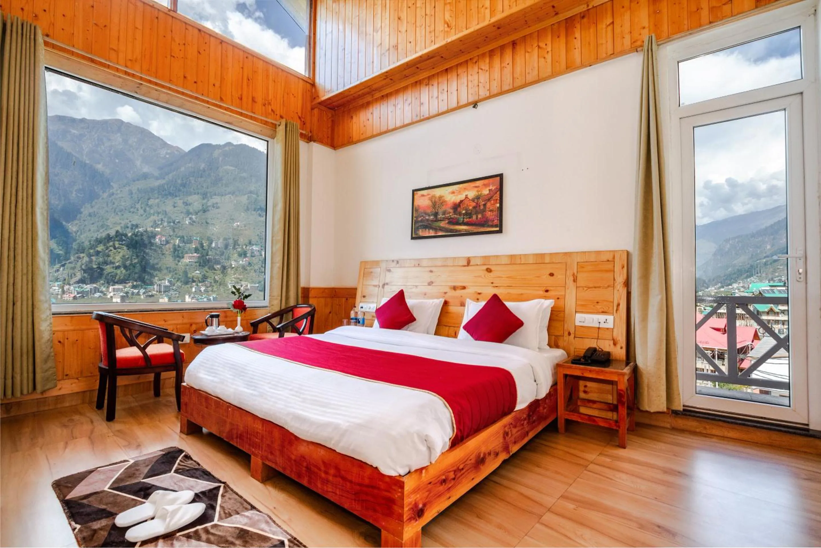 Mountain view, Bed in Tripli Hotels Stone House Cottage