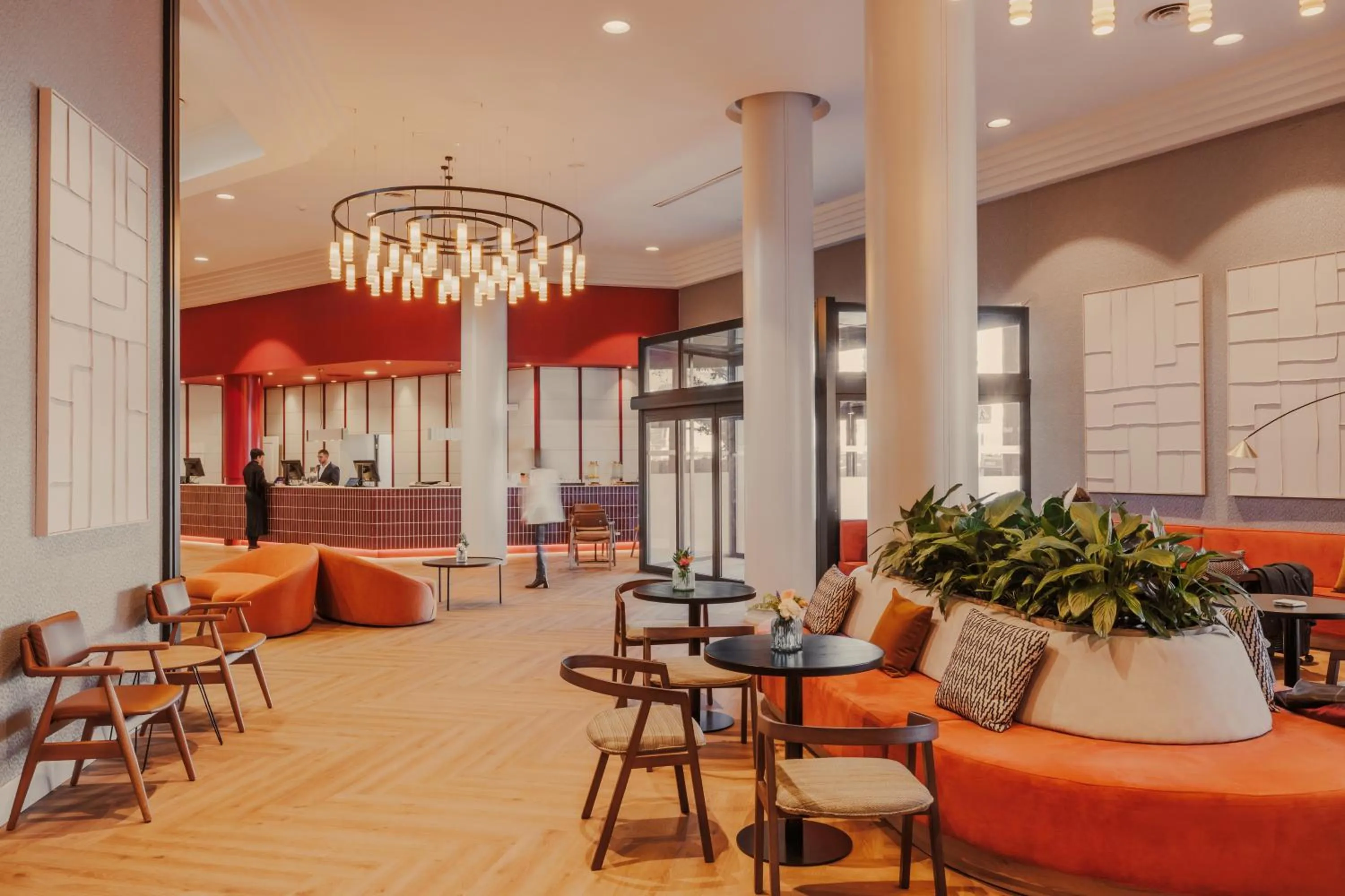 Lobby or reception in Rafaelhoteles Atocha