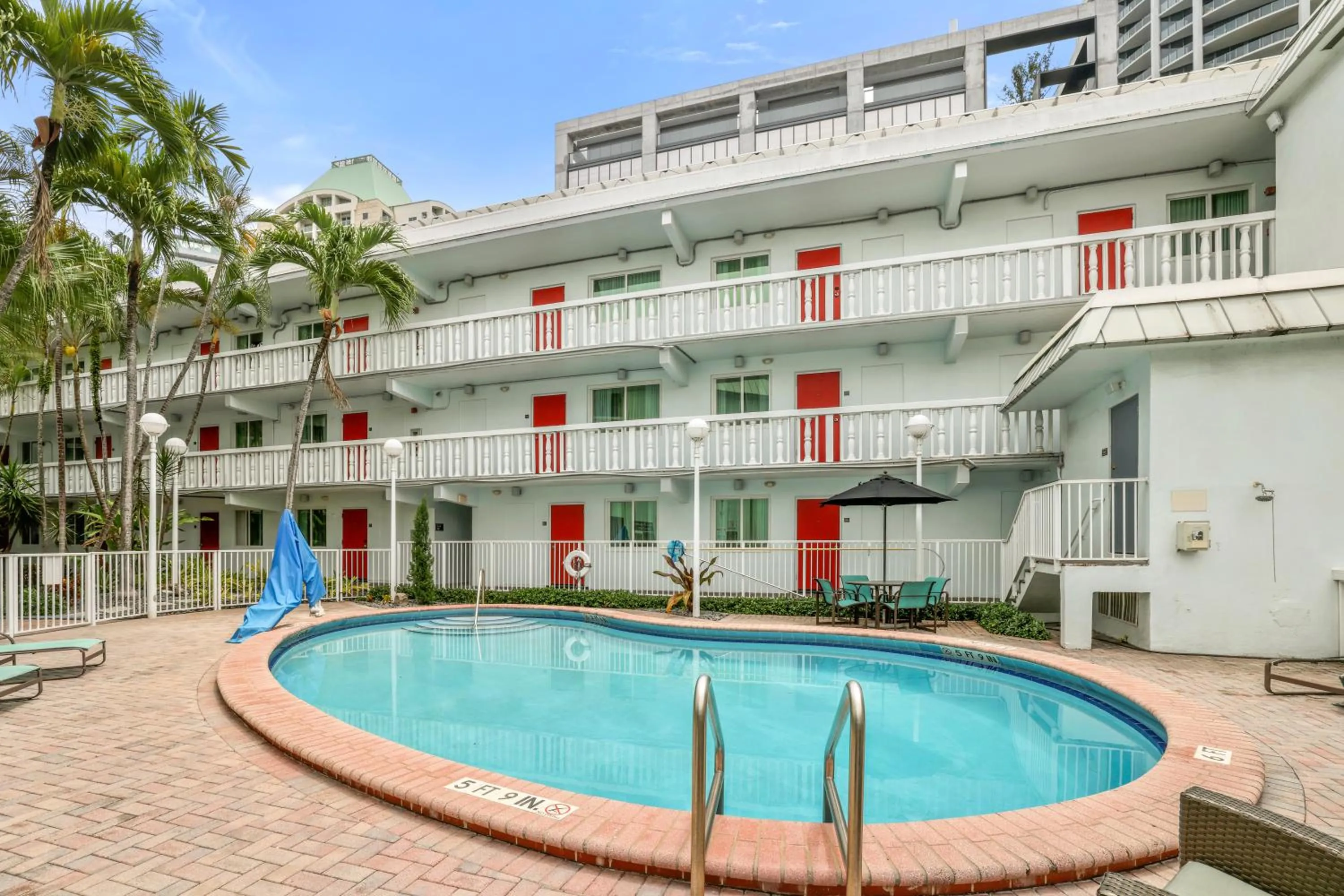 Swimming pool in The Malone