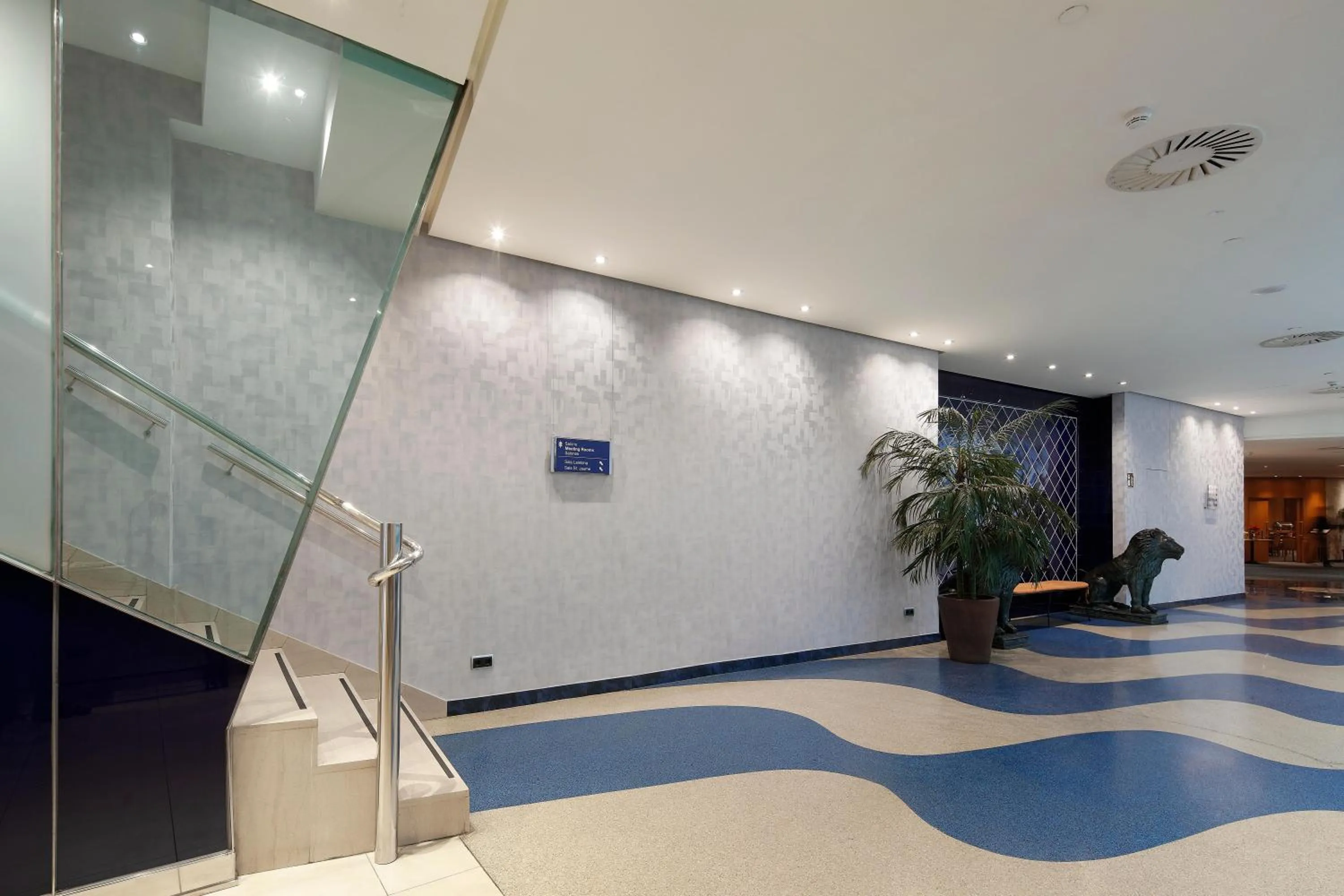 Lobby or reception in HCC Montblanc
