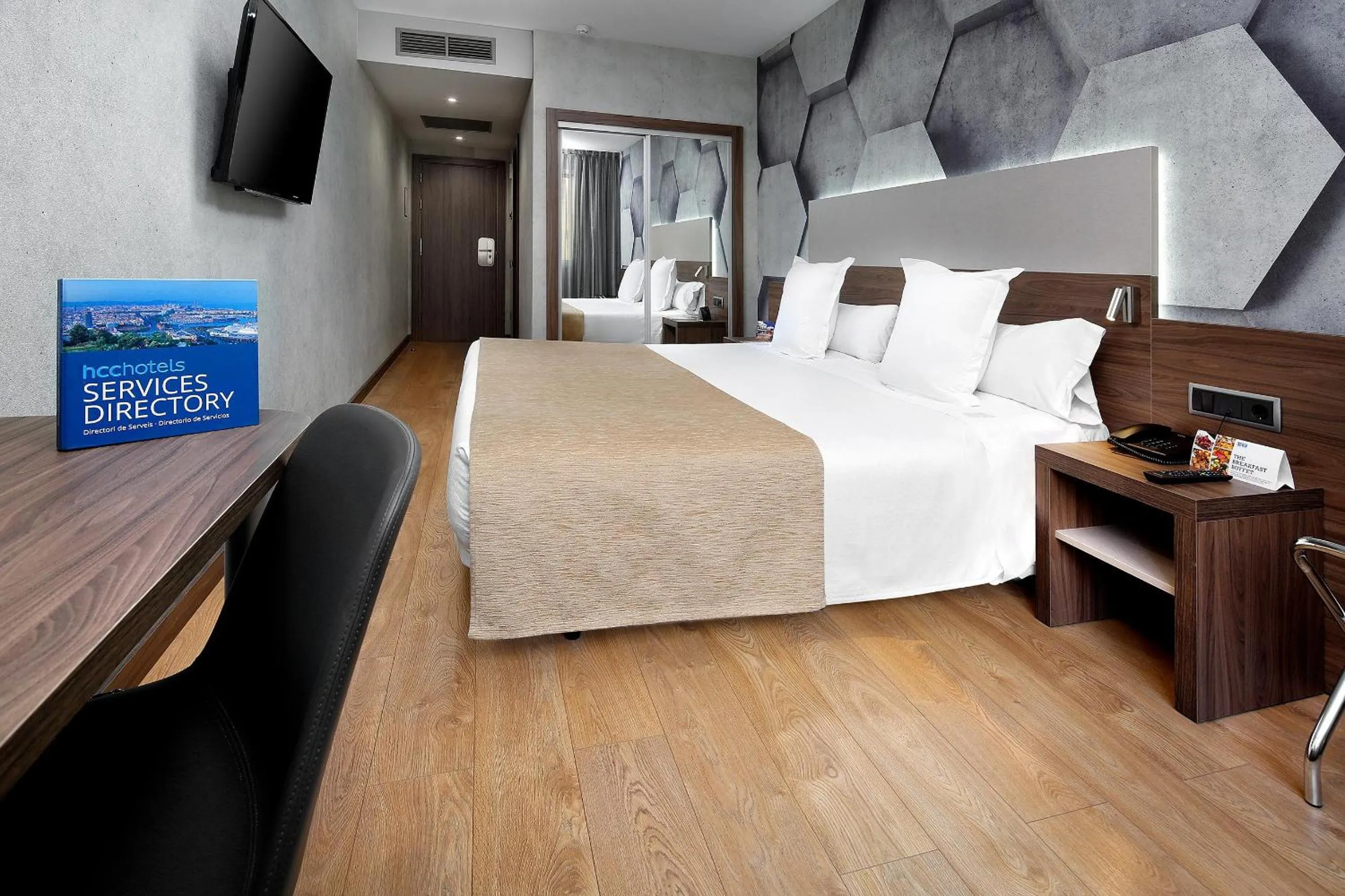 Bed in HCC Montblanc