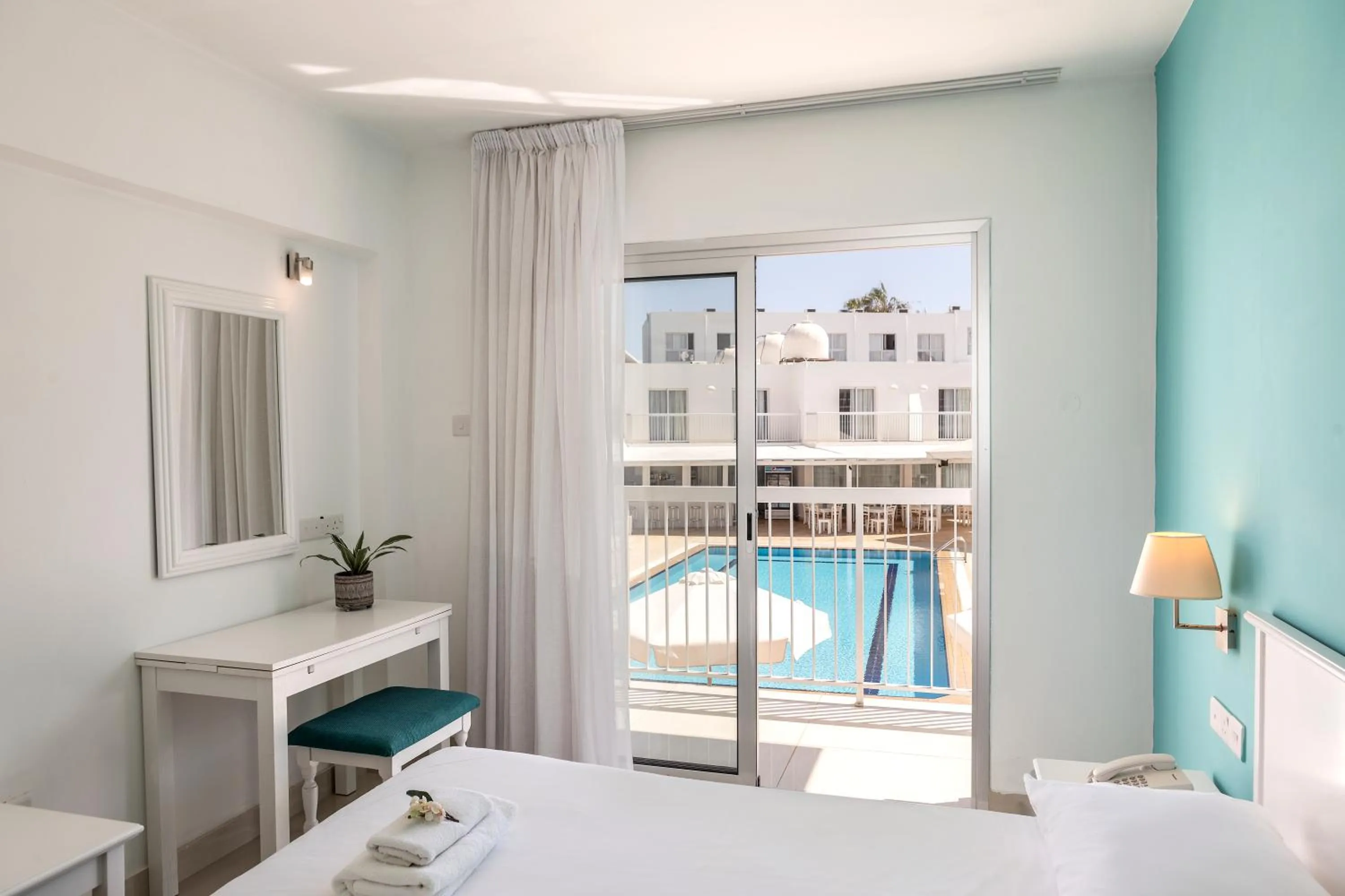 Bedroom, Bed in Mia Hotel Apartment