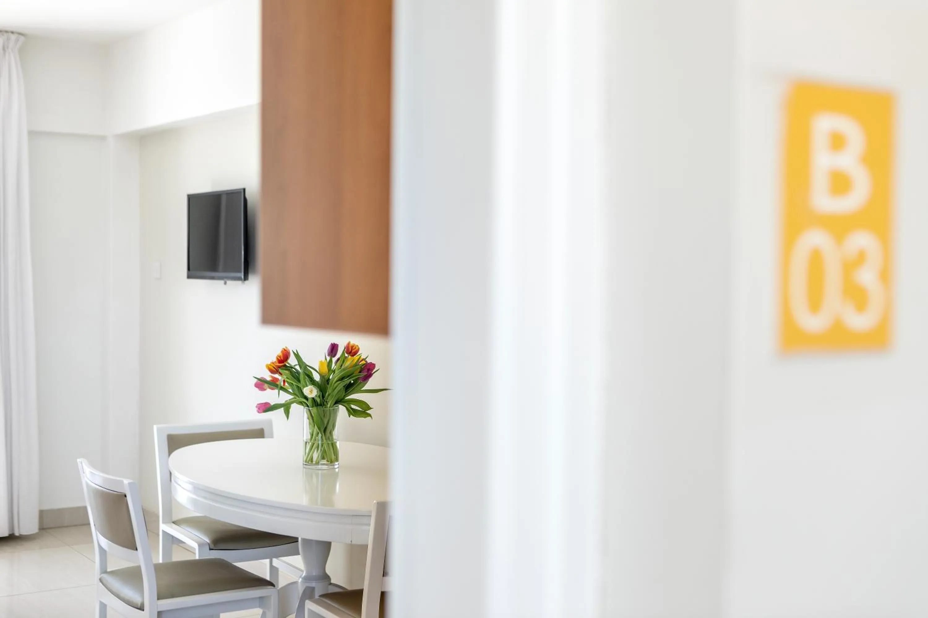 Decorative detail in Mia Hotel Apartment