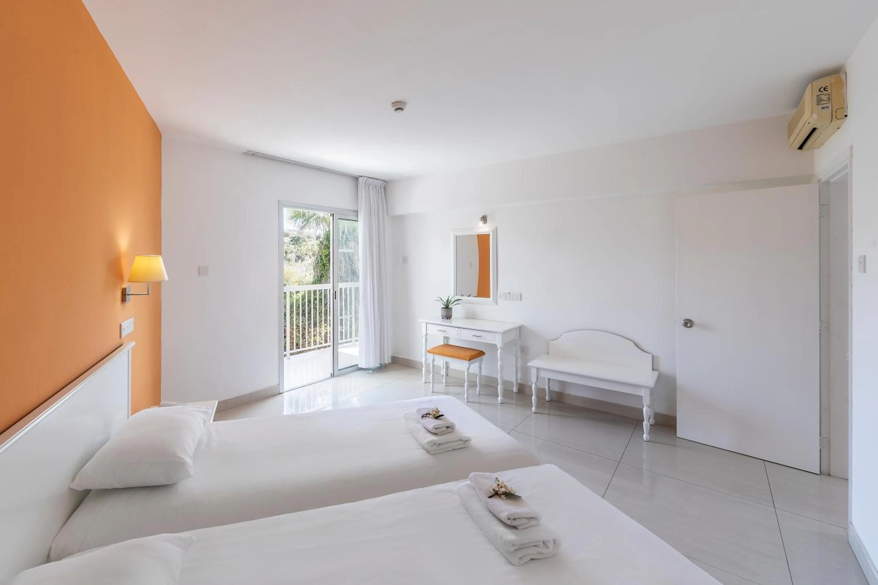 Bed in Mia Hotel Apartment