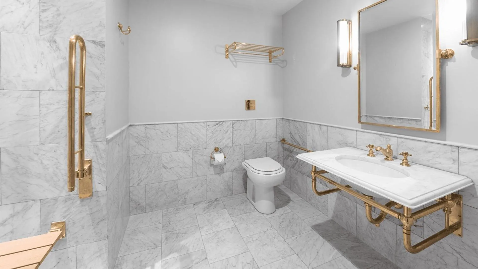 Bathroom in Hotel Montevideo - Leading Hotels of the World