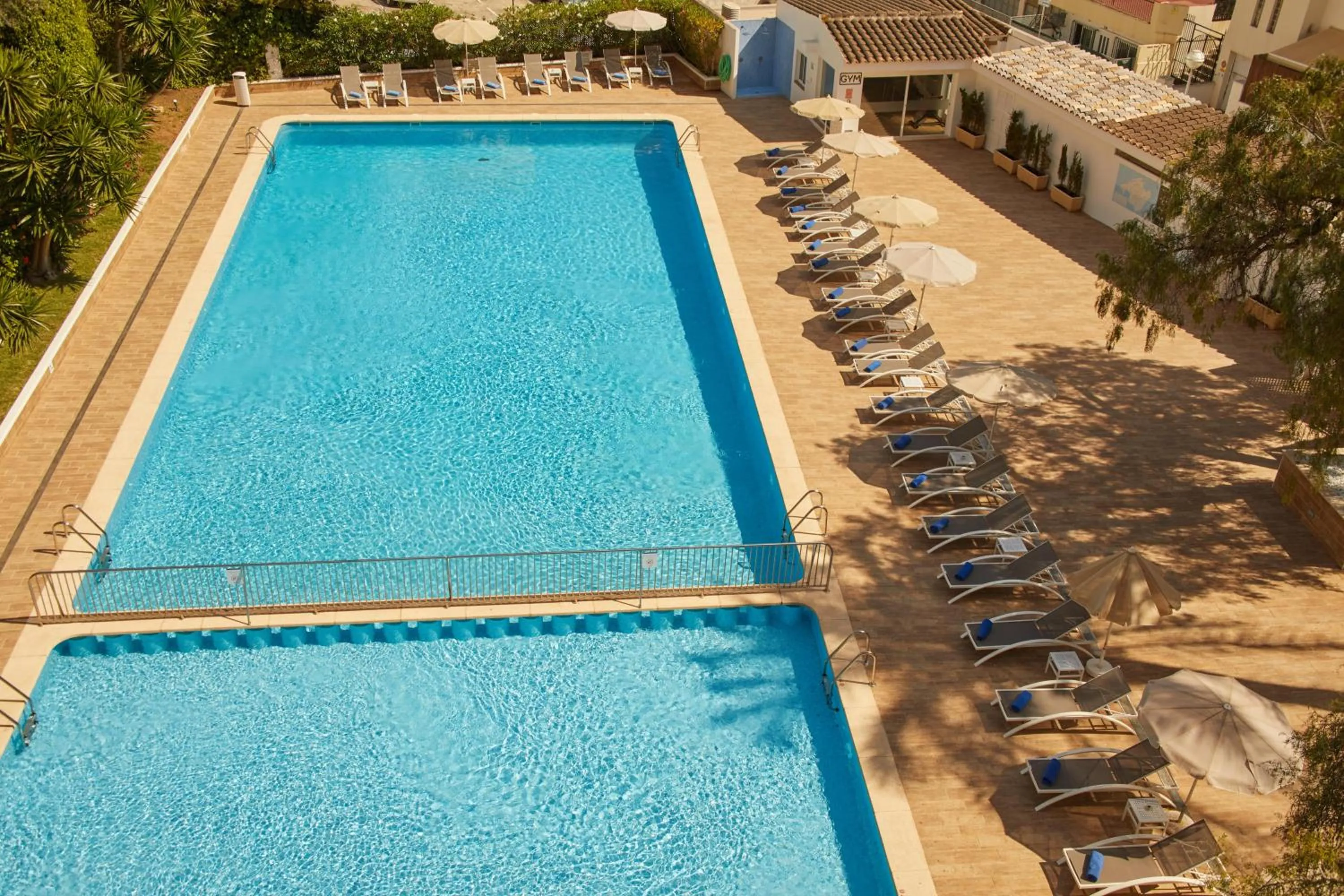 Swimming pool in Hotel Joan Miró Museum