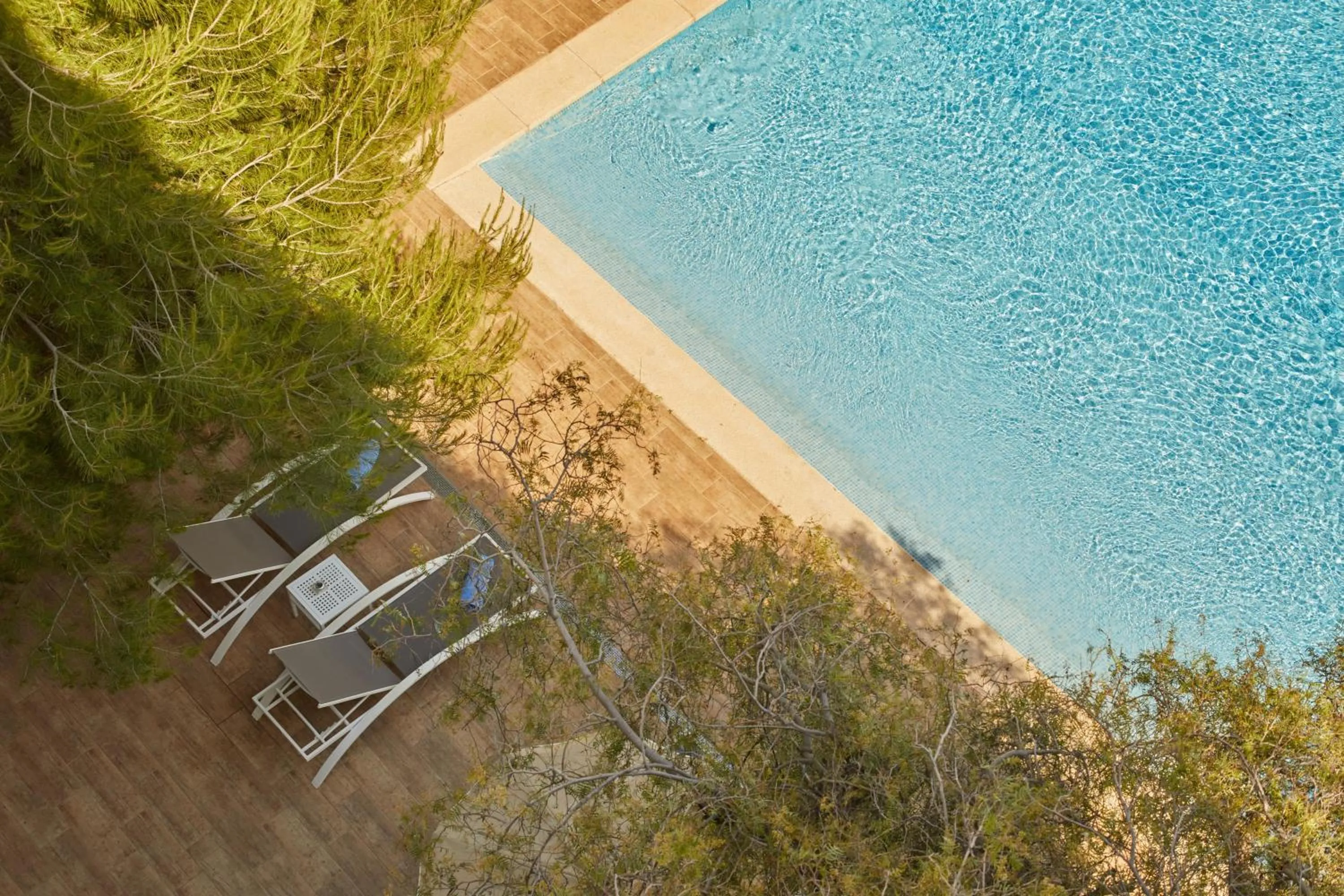 Swimming pool in Hotel Joan Miró Museum
