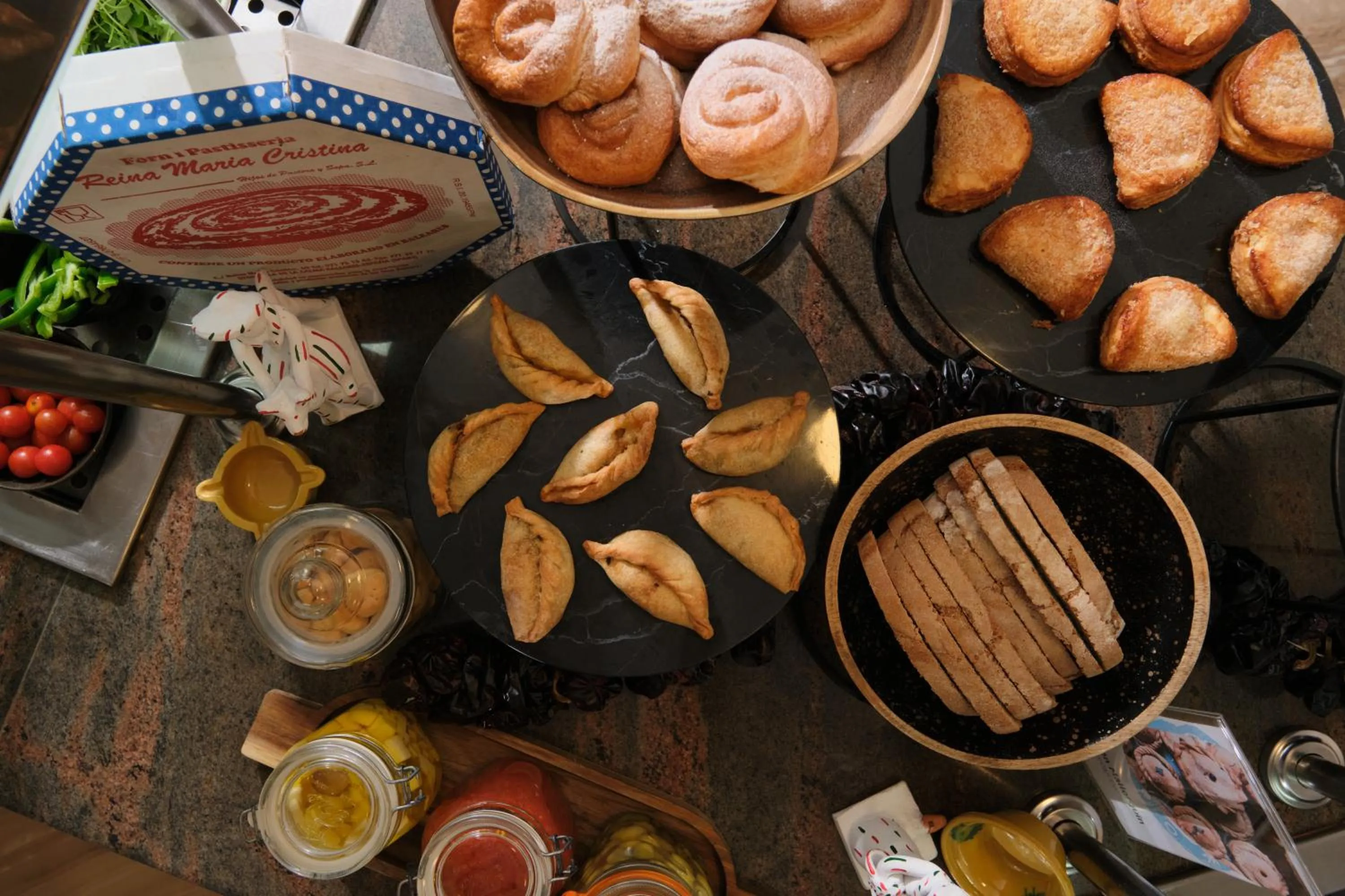 Breakfast in Hotel Joan Miró Museum