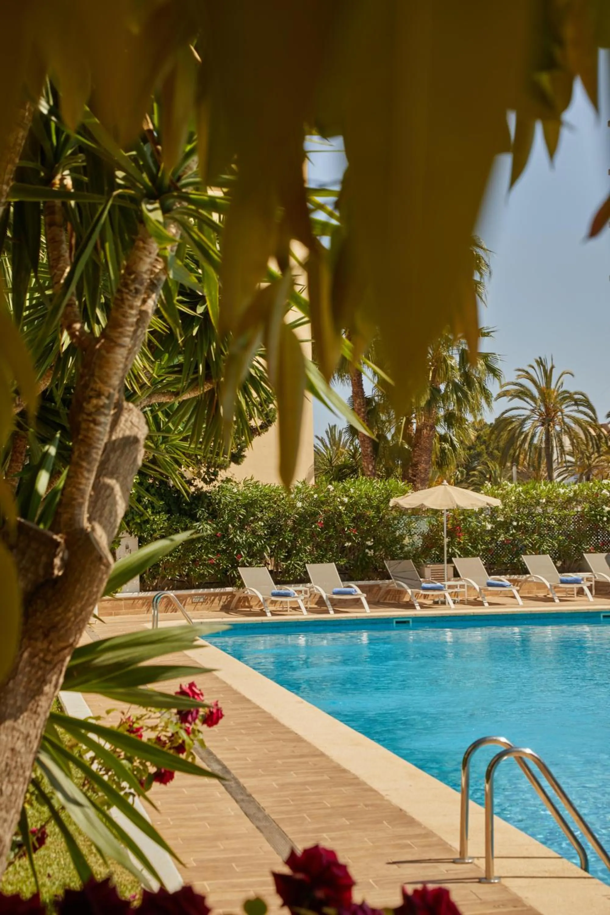 Swimming pool in Hotel Joan Miró Museum
