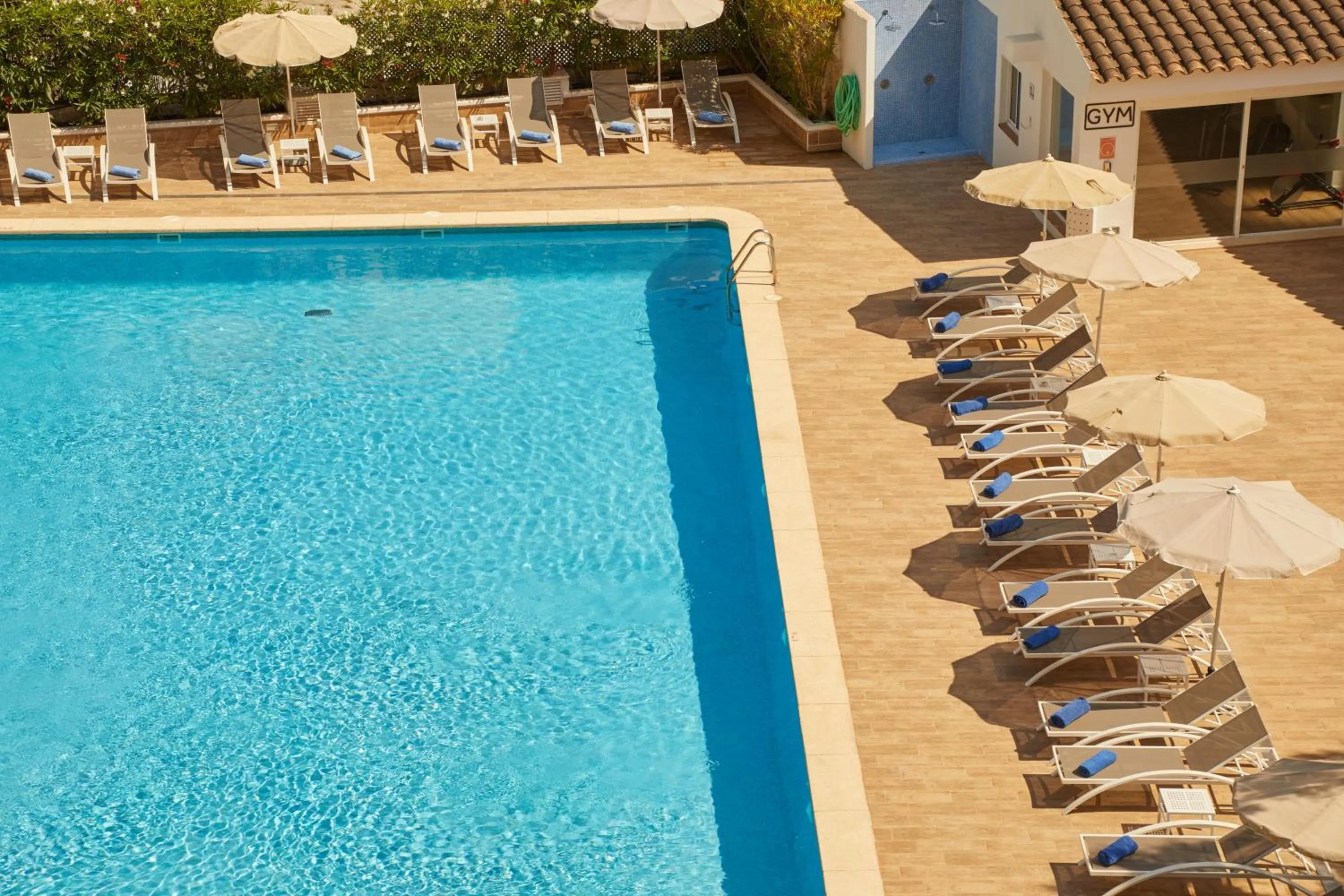 Swimming pool in Hotel Joan Miró Museum