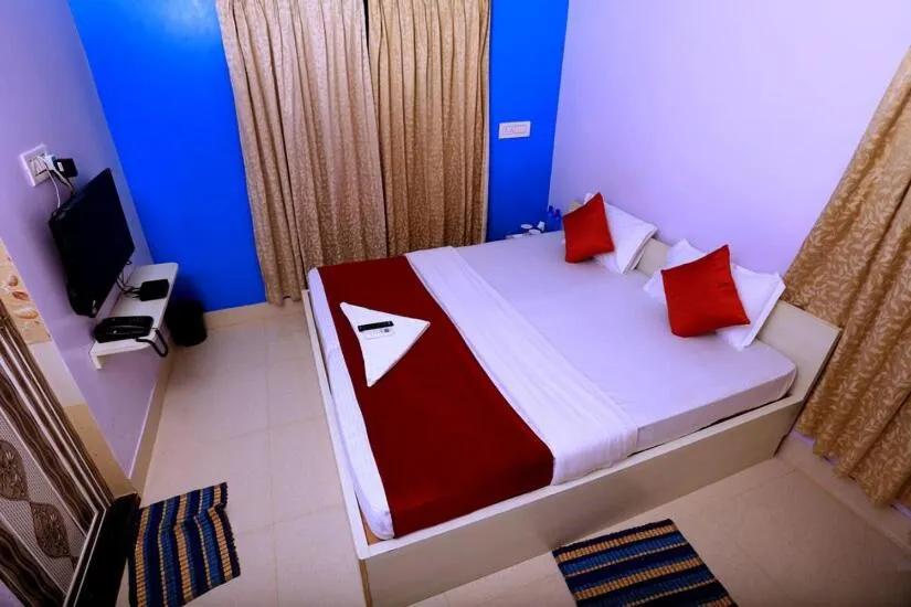 Bed in Railview inn Bhubaneswar