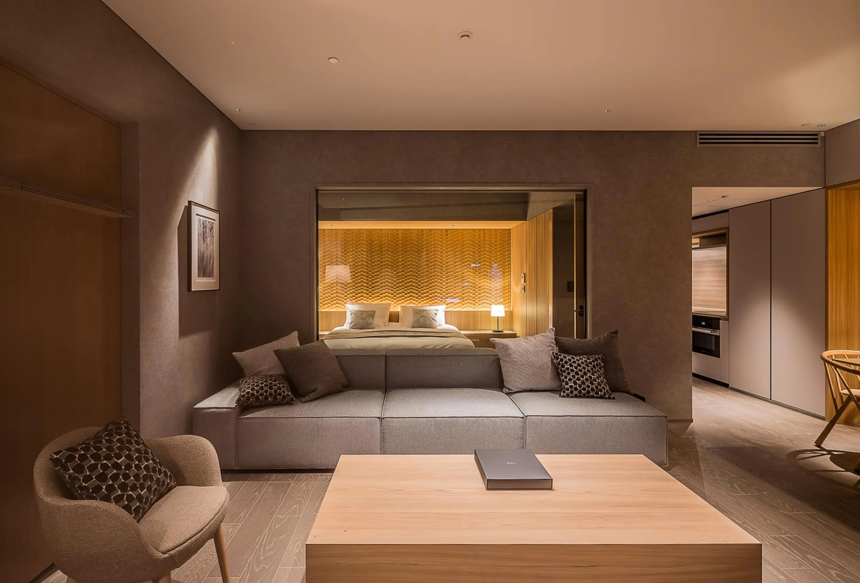 Living room in MUWA NISEKO