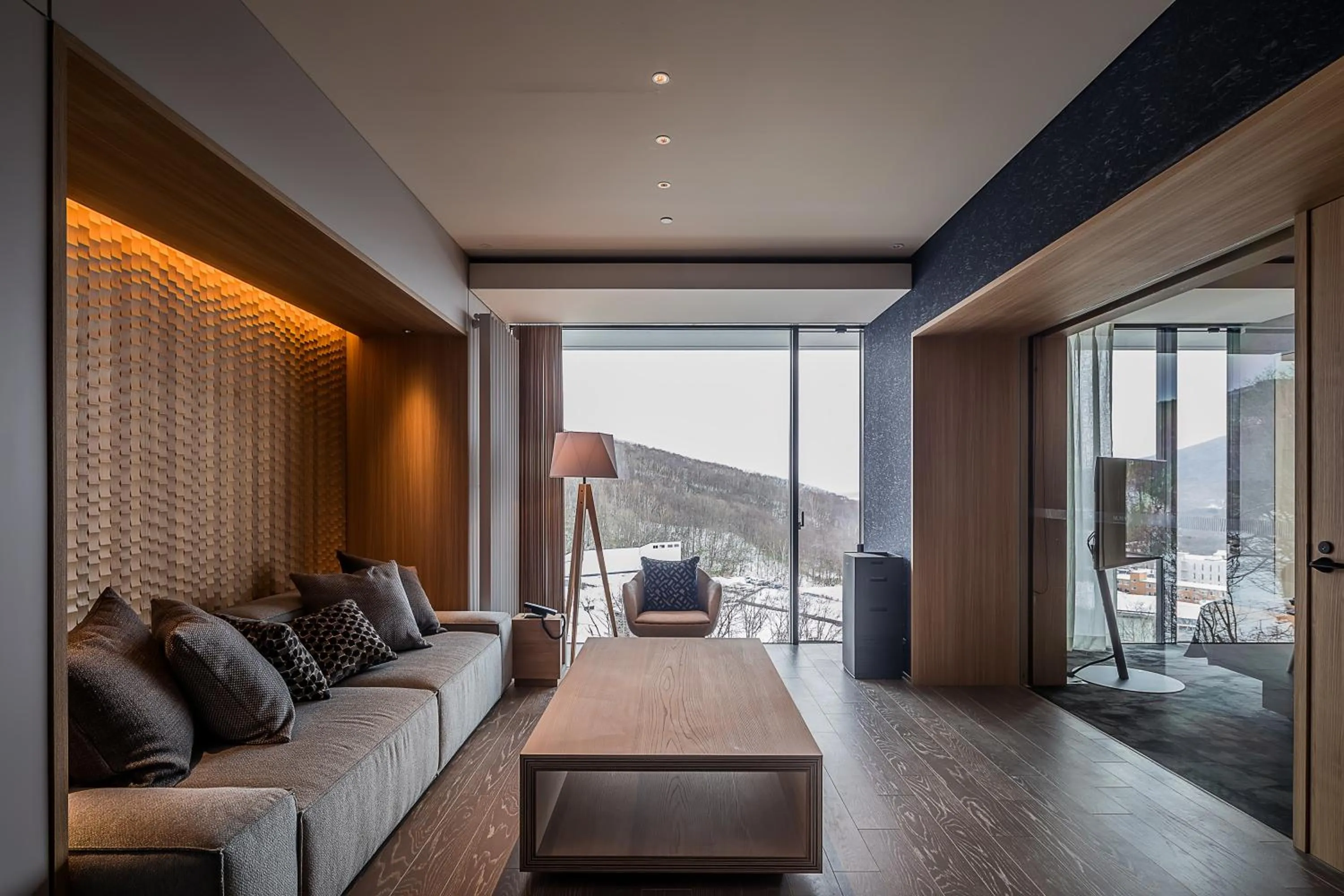 Living room in MUWA NISEKO