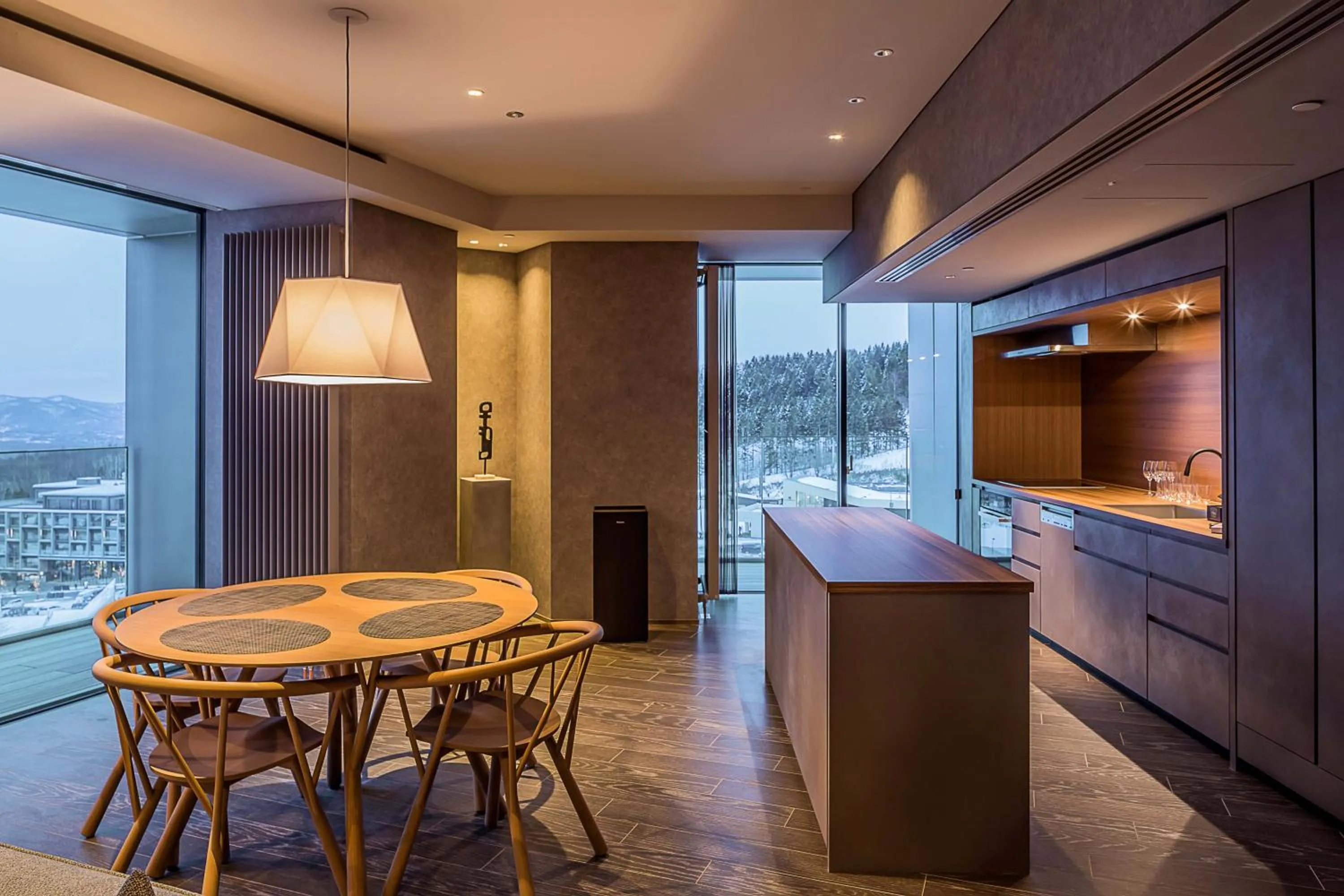 Living room in MUWA NISEKO