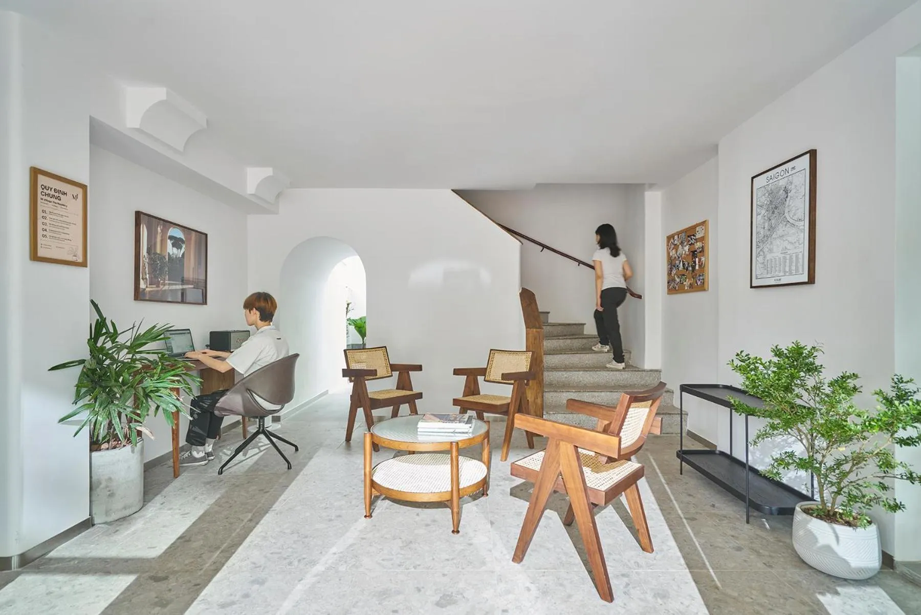 Property building in M Village Living Tú Xương