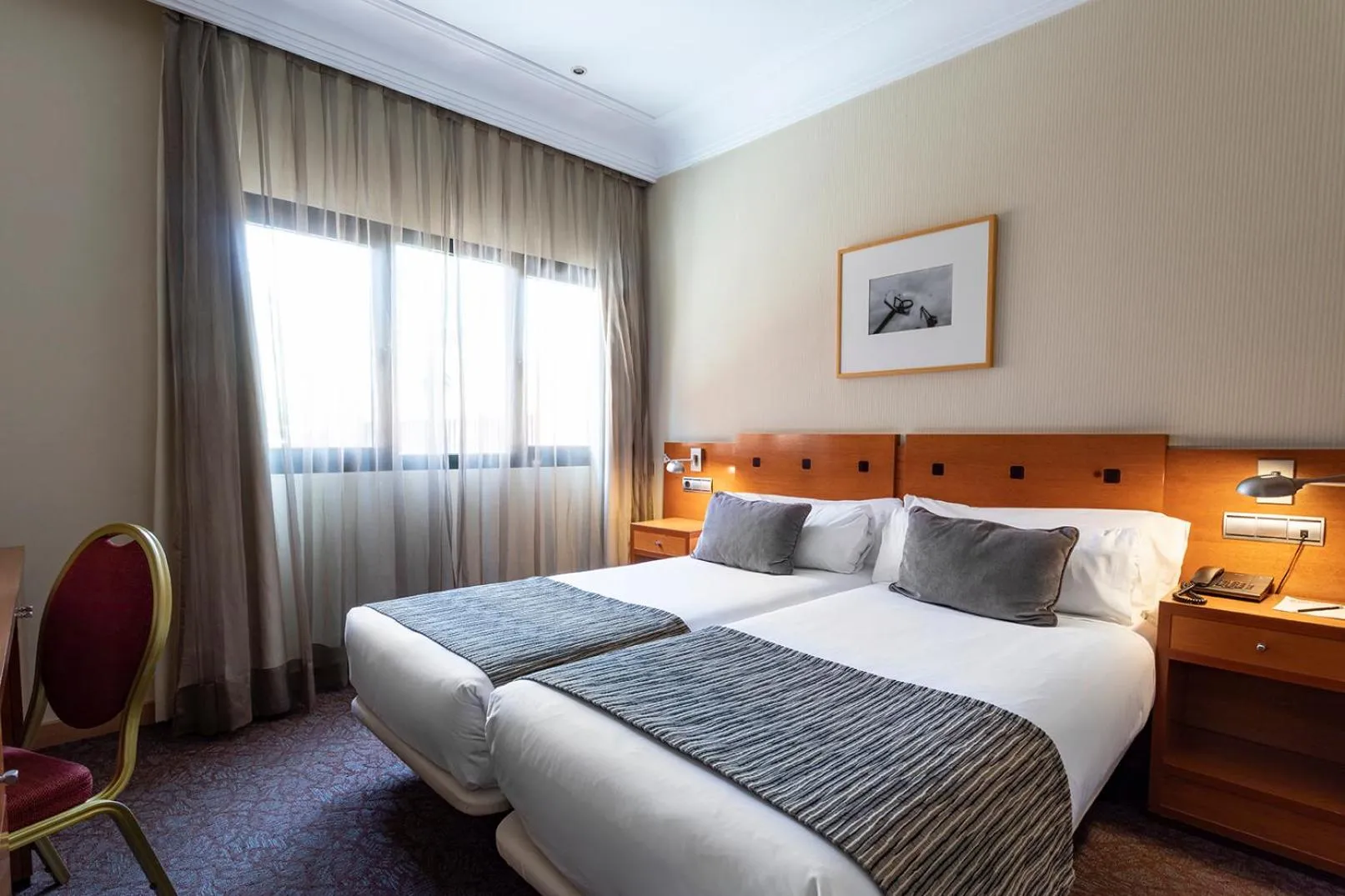 Bed in Petit Palace Arturo Soria Alcalá