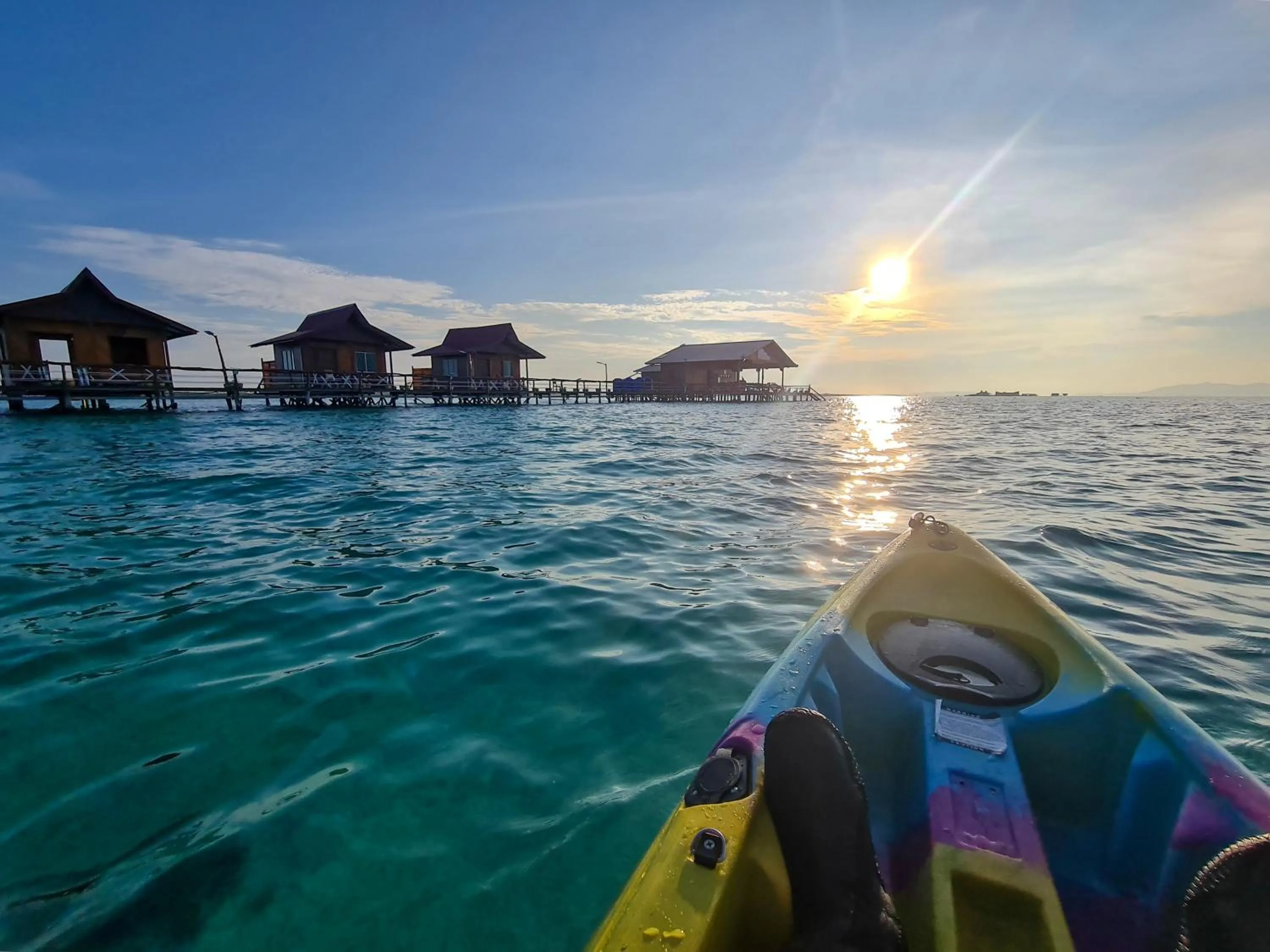 Sunrise in Pavalintang Resort