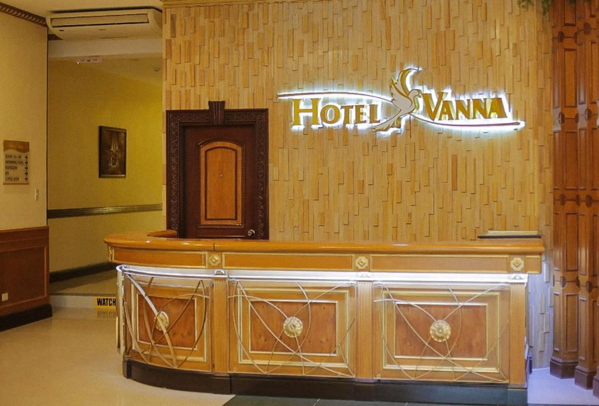 Property logo or sign in Hotel Vanna Angeles City Pampanga by RedDoorz