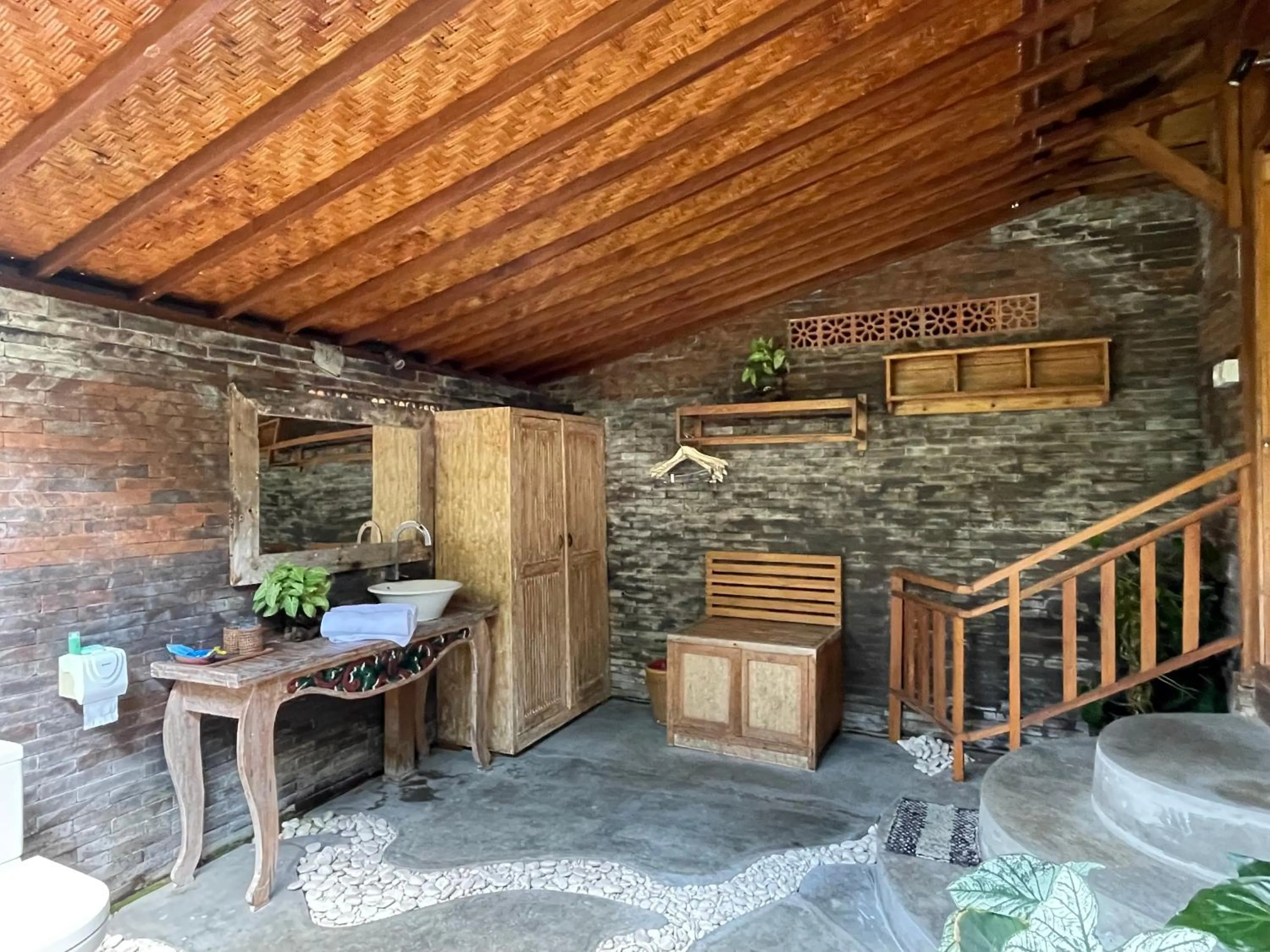 Bathroom in Sirya Farm House