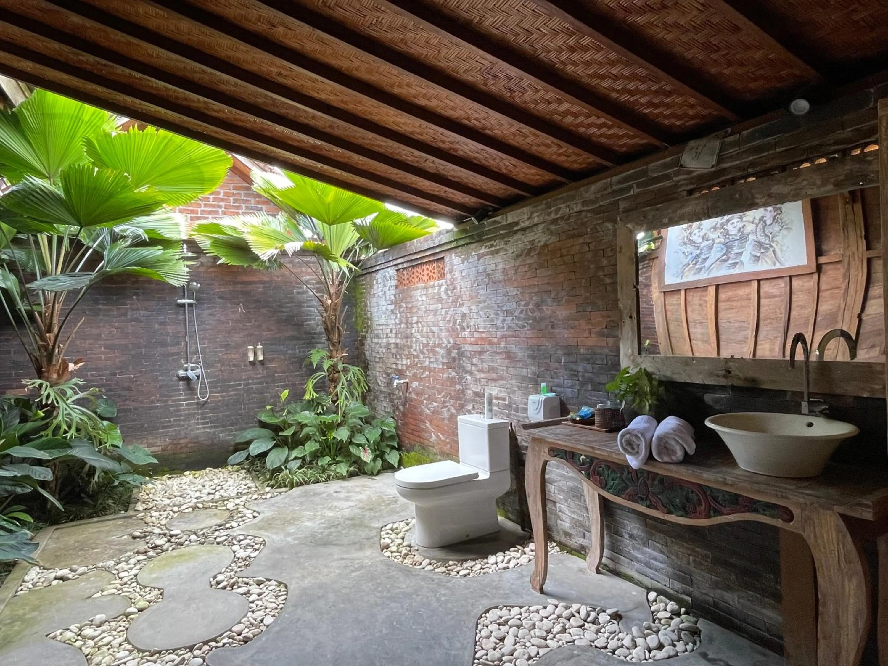 Shower in Sirya Farm House