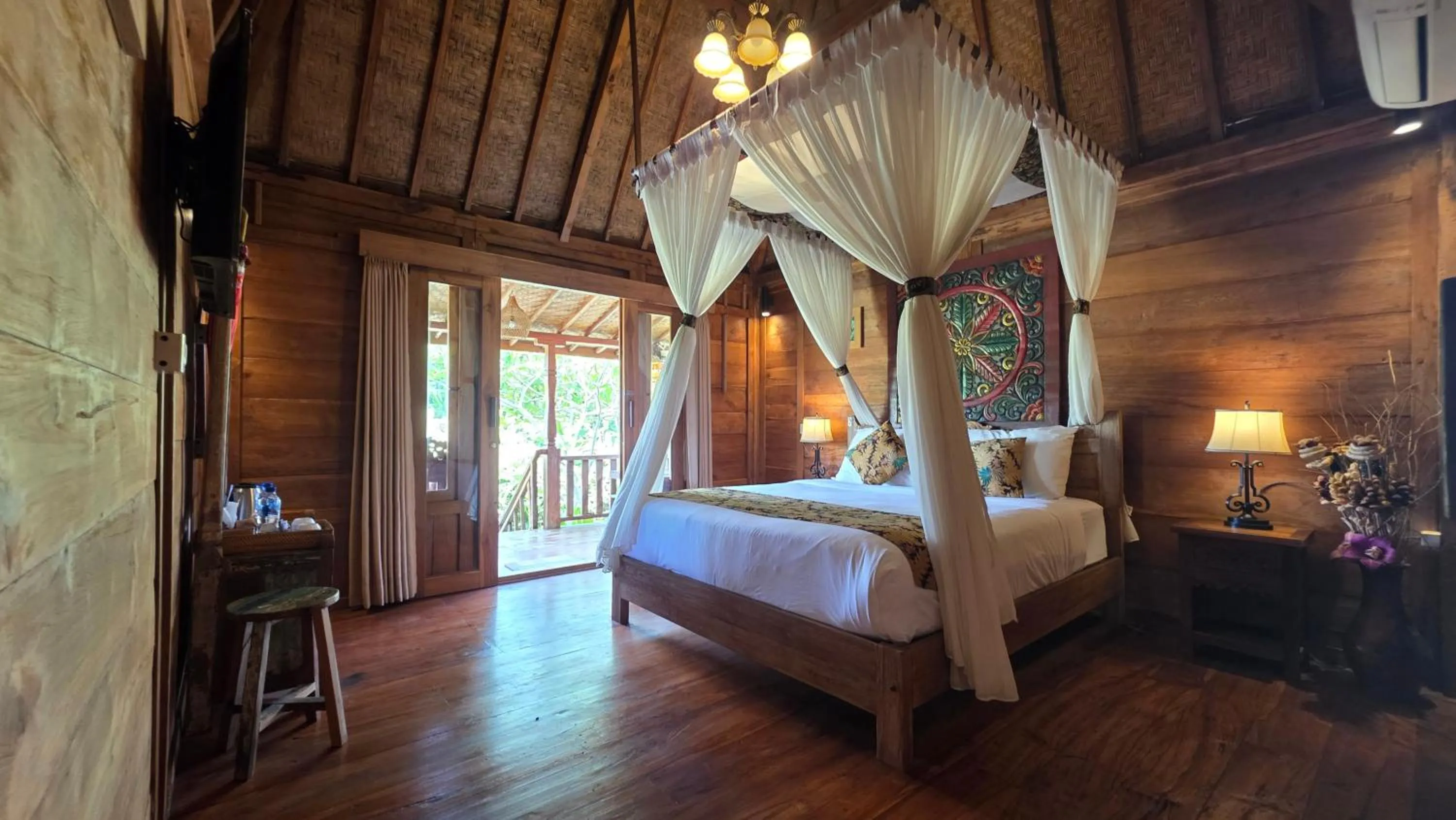 Property building, Bed in Sirya Farm House