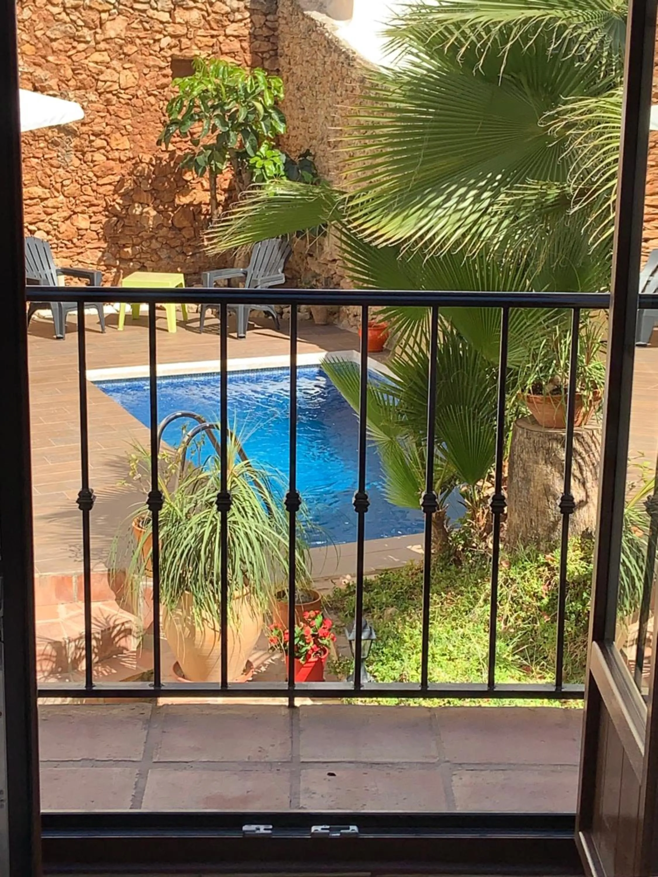 Garden in Boutique Hostal Lorca