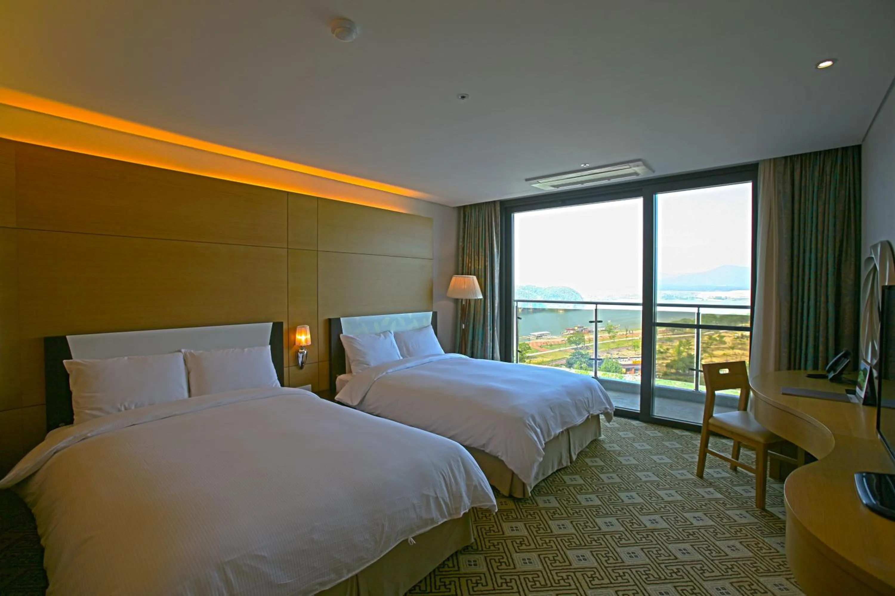 Bed in Sun Valley Hotel