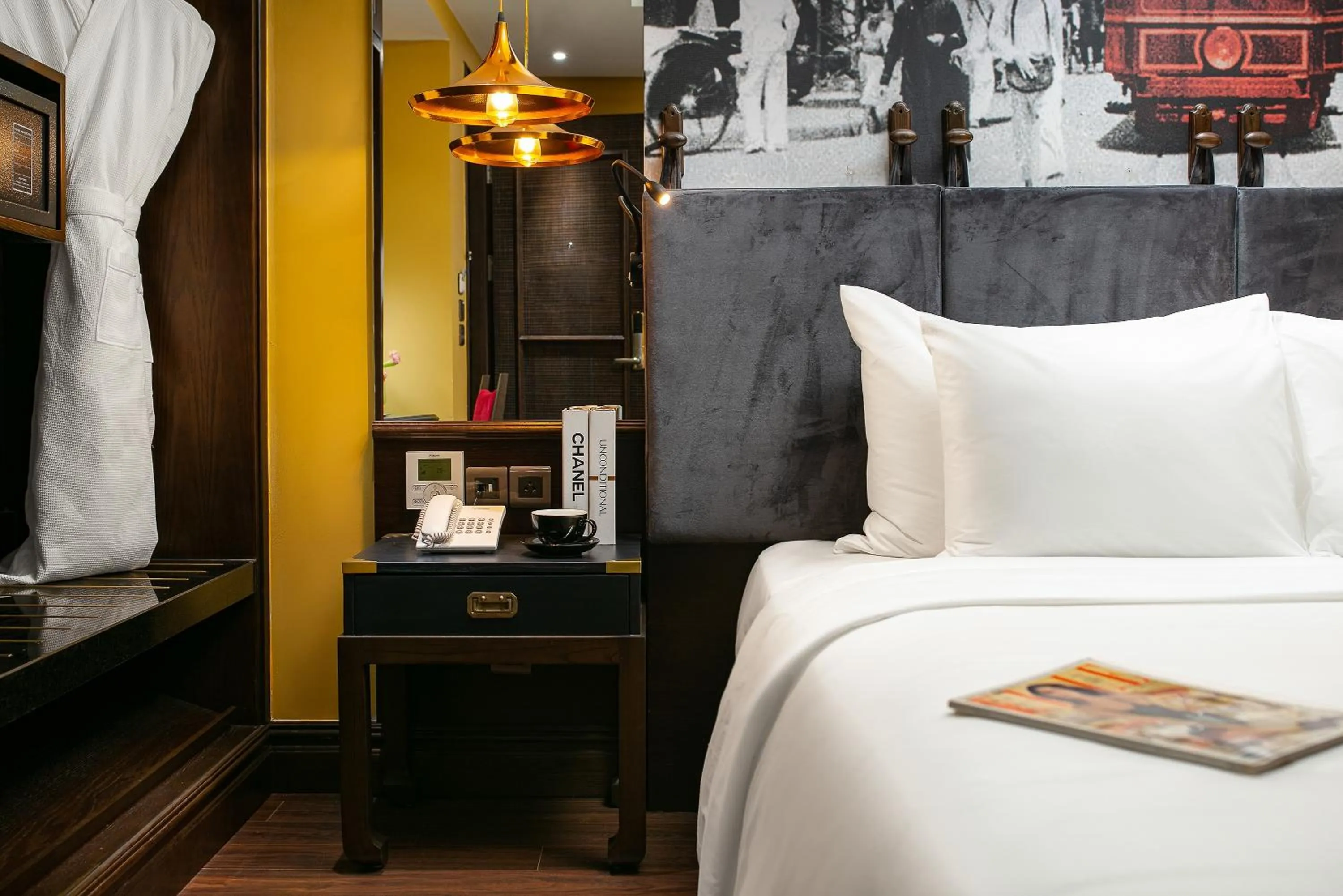 Bed in Hanoi Lion Boutique Hotel & Spa