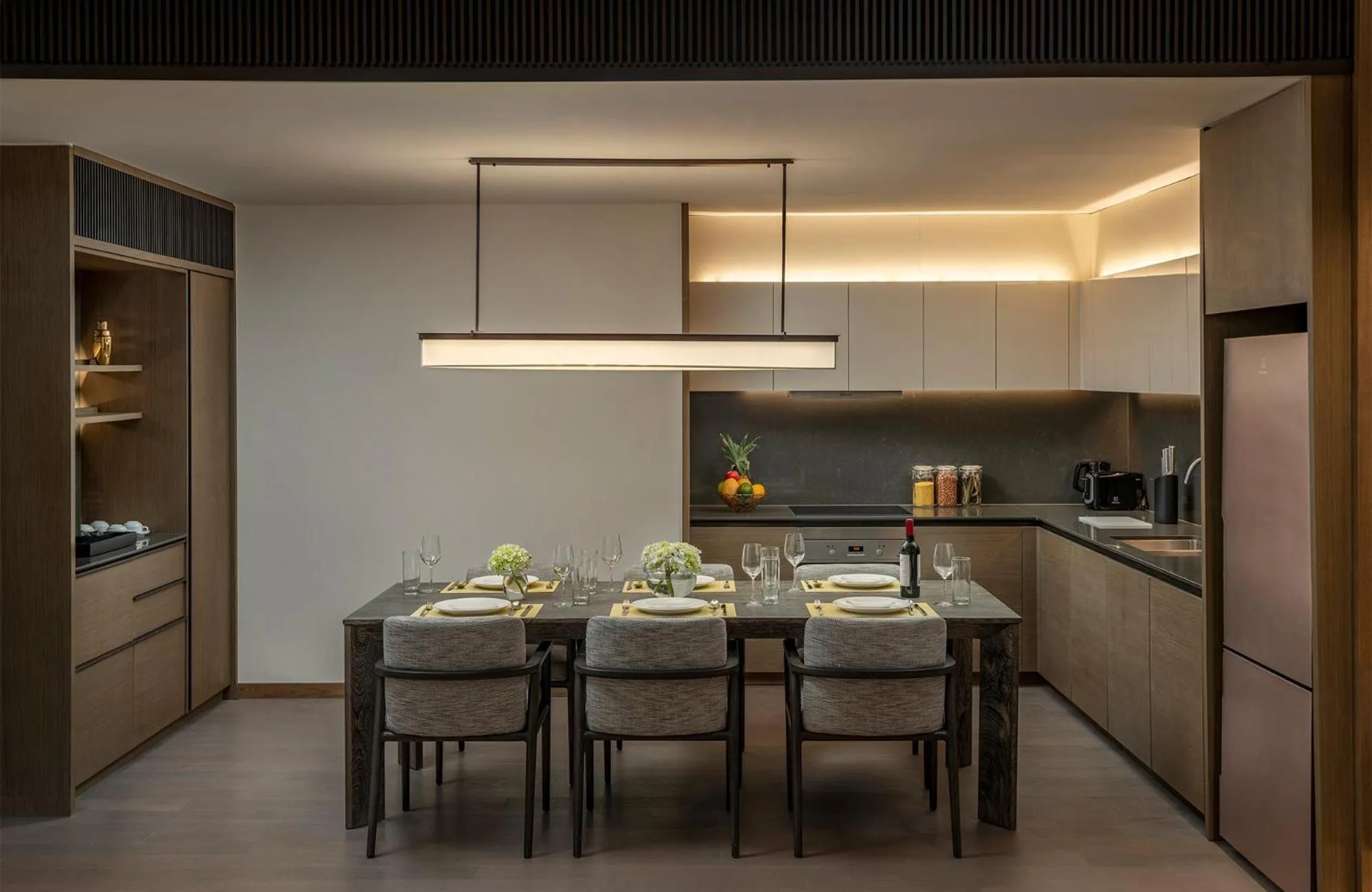 Kitchen or kitchenette in Hoiana Residences
