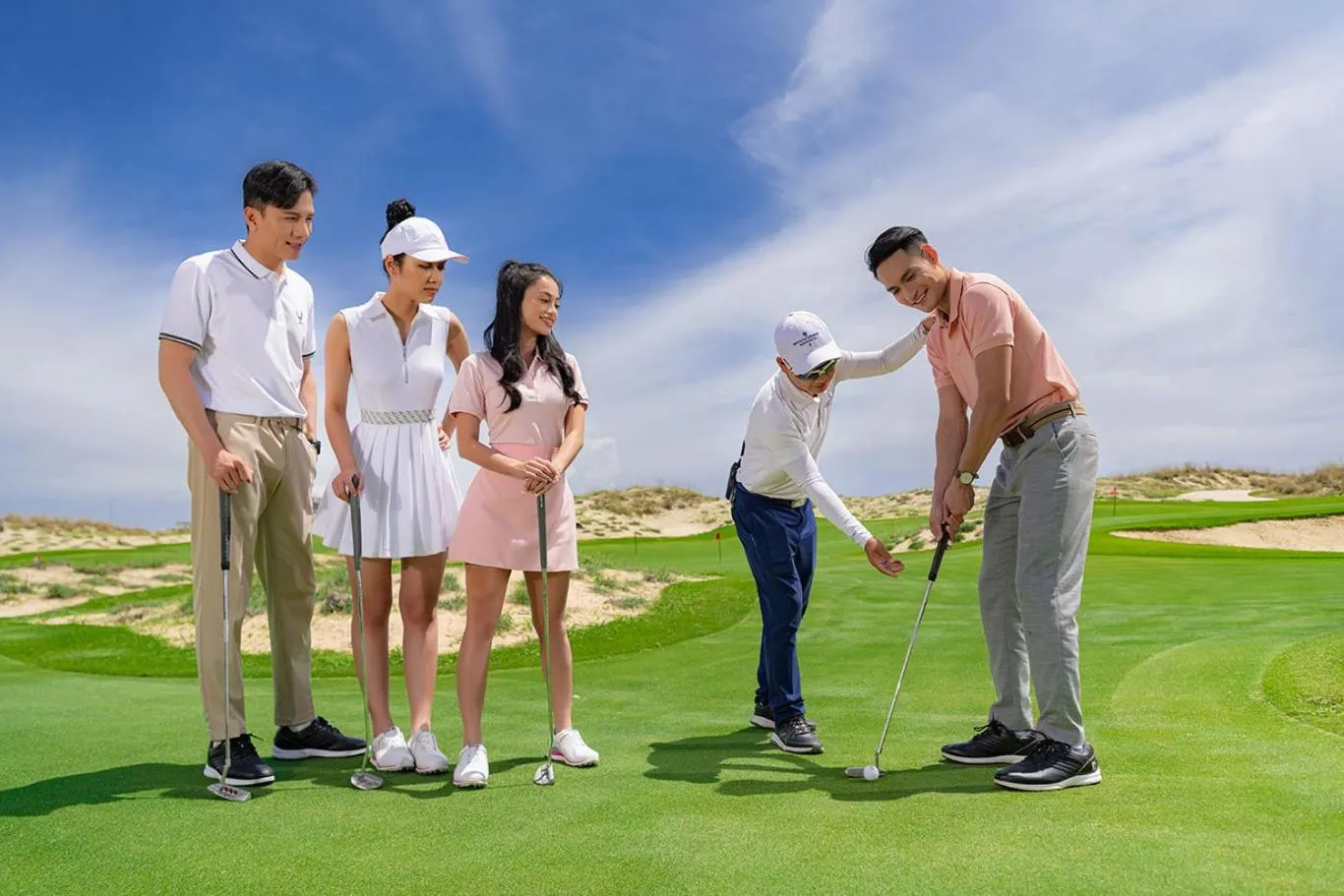 Golfcourse in Hoiana Residences