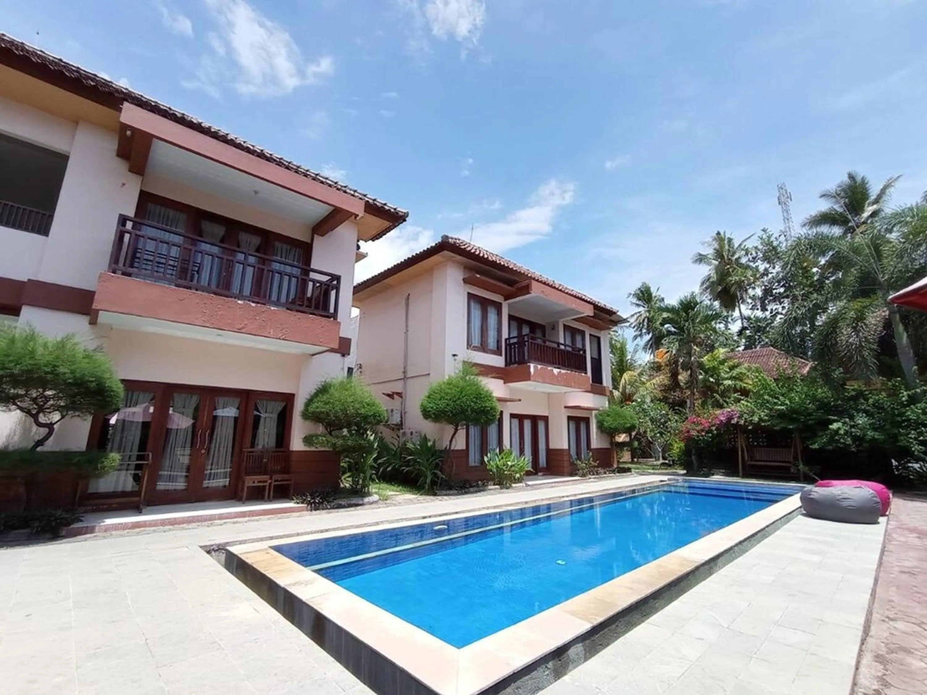 Property building in Melati Resort & Hotel Kuta Lombok