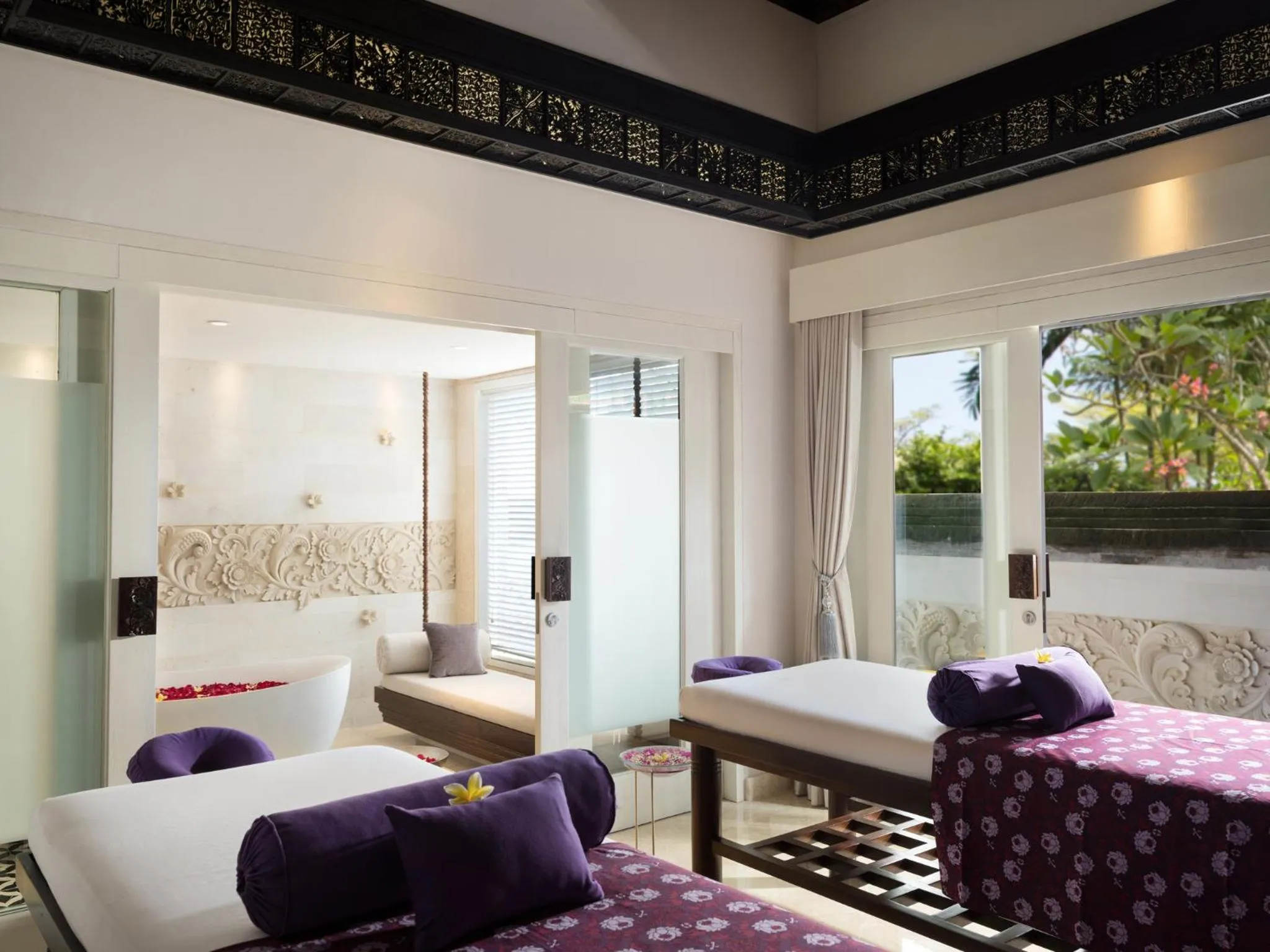 Spa and wellness centre/facilities, Bed in AYANA Segara Bali