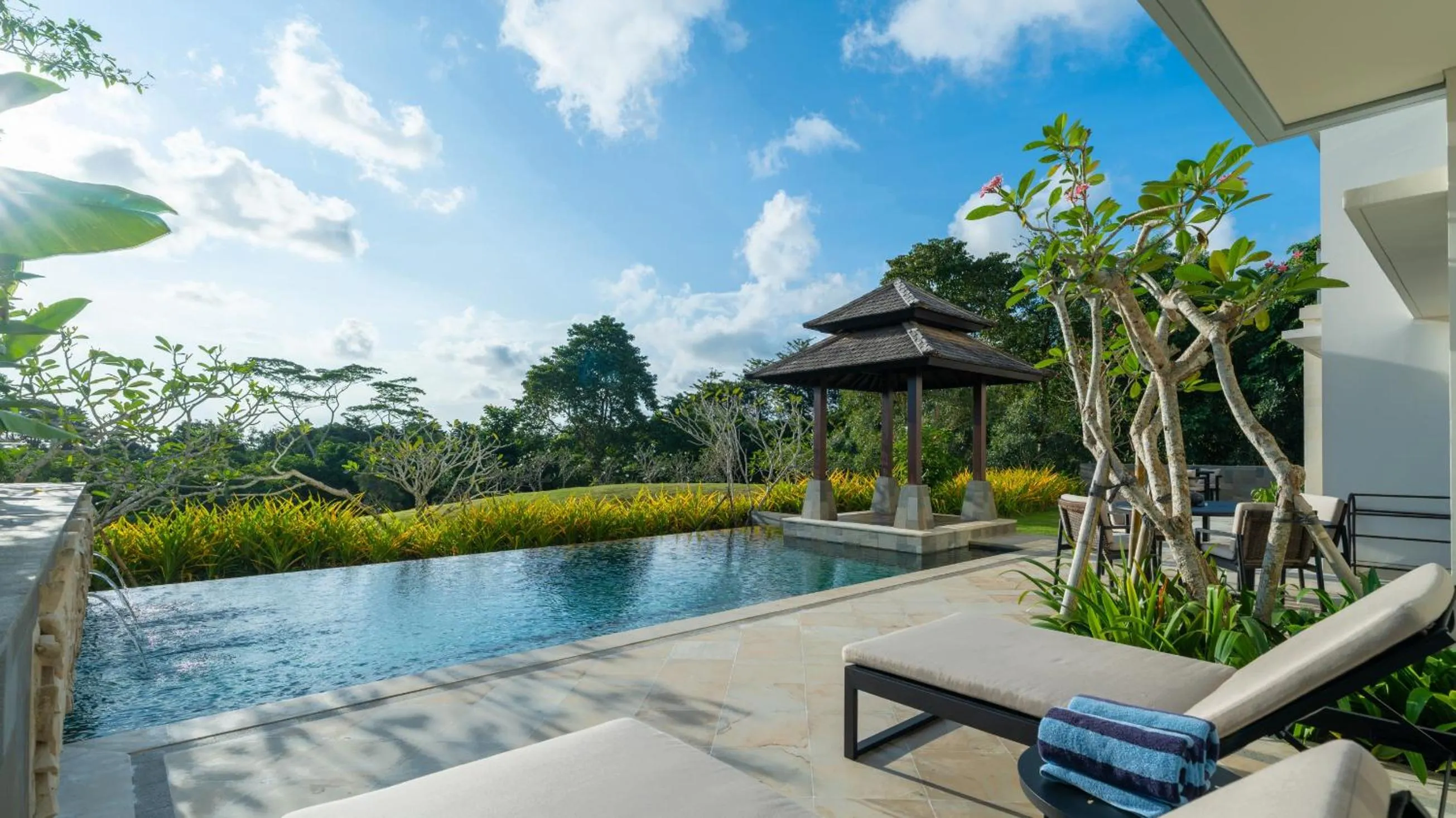 Swimming pool in AYANA Segara Bali