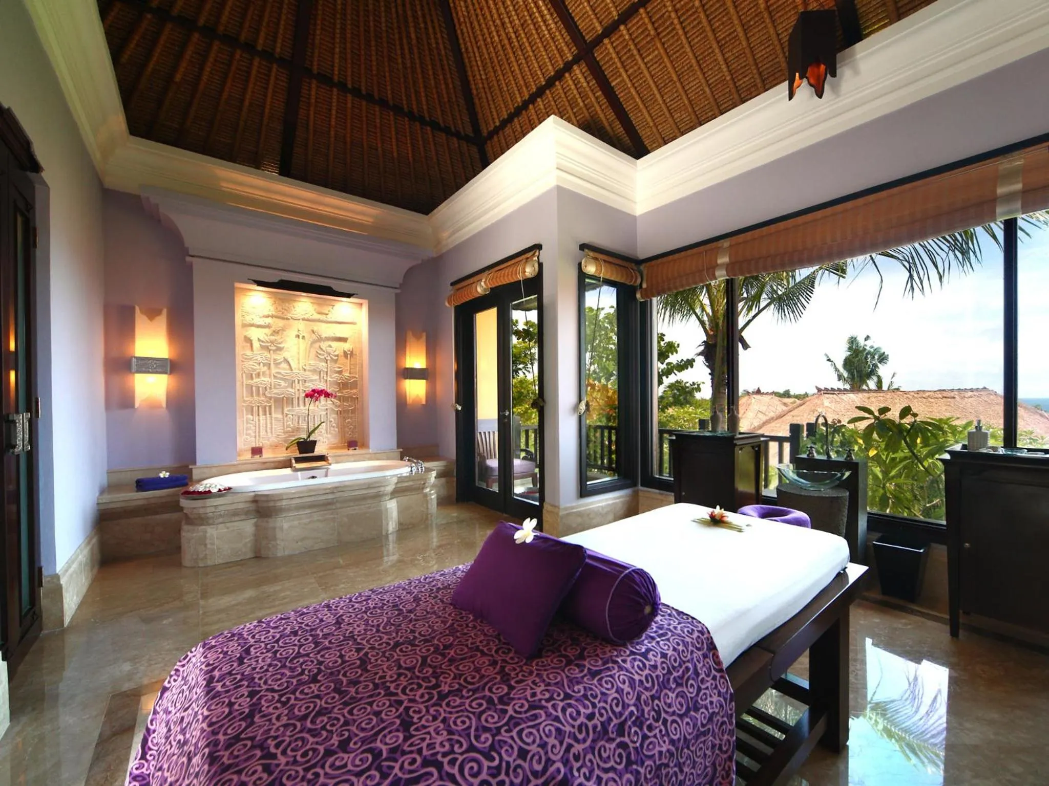 Spa and wellness centre/facilities, Bed in AYANA Segara Bali