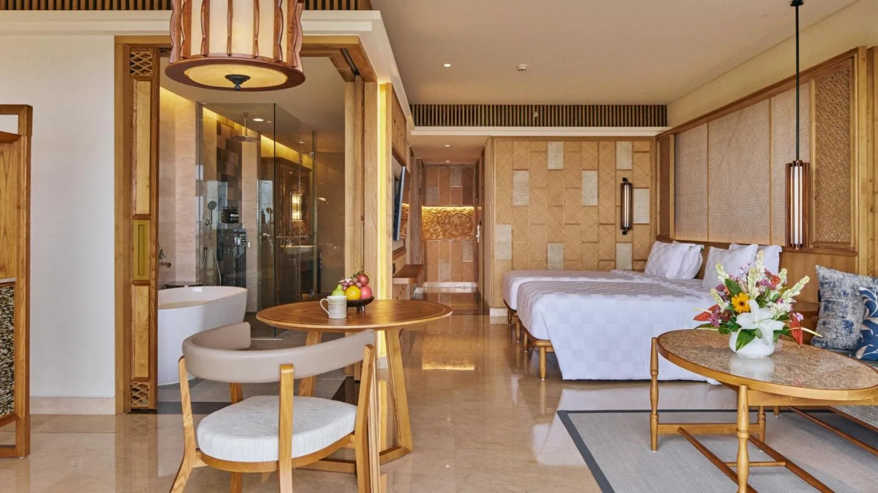 Bed in AYANA Segara Bali