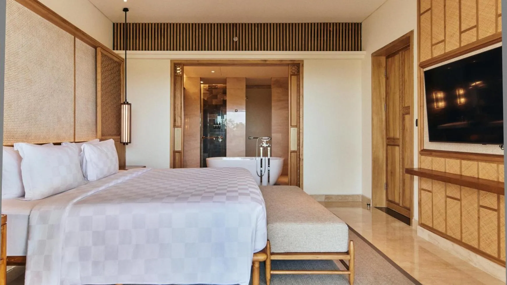 Bed in AYANA Segara Bali