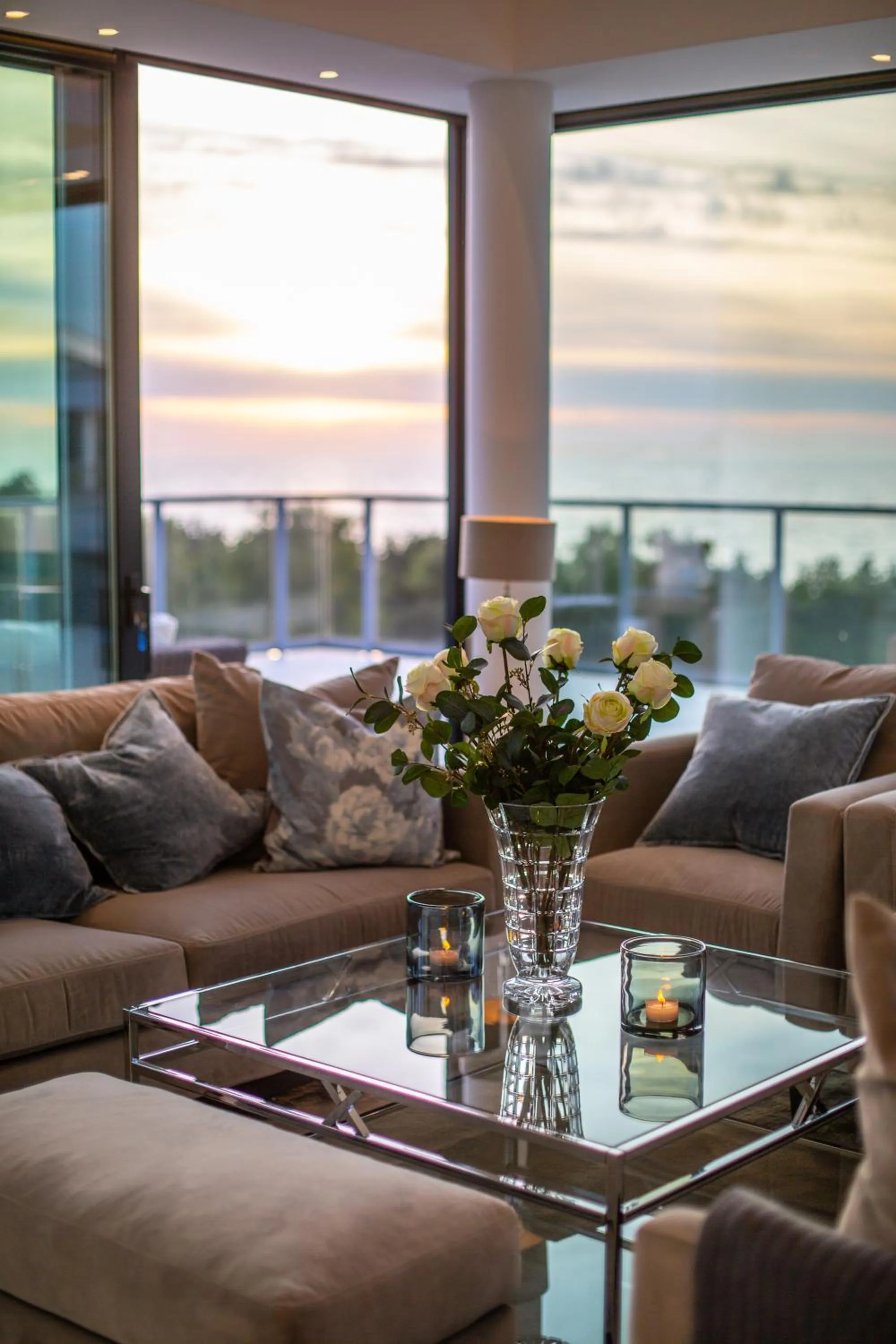 Living room in Dune Beach Resort - C
