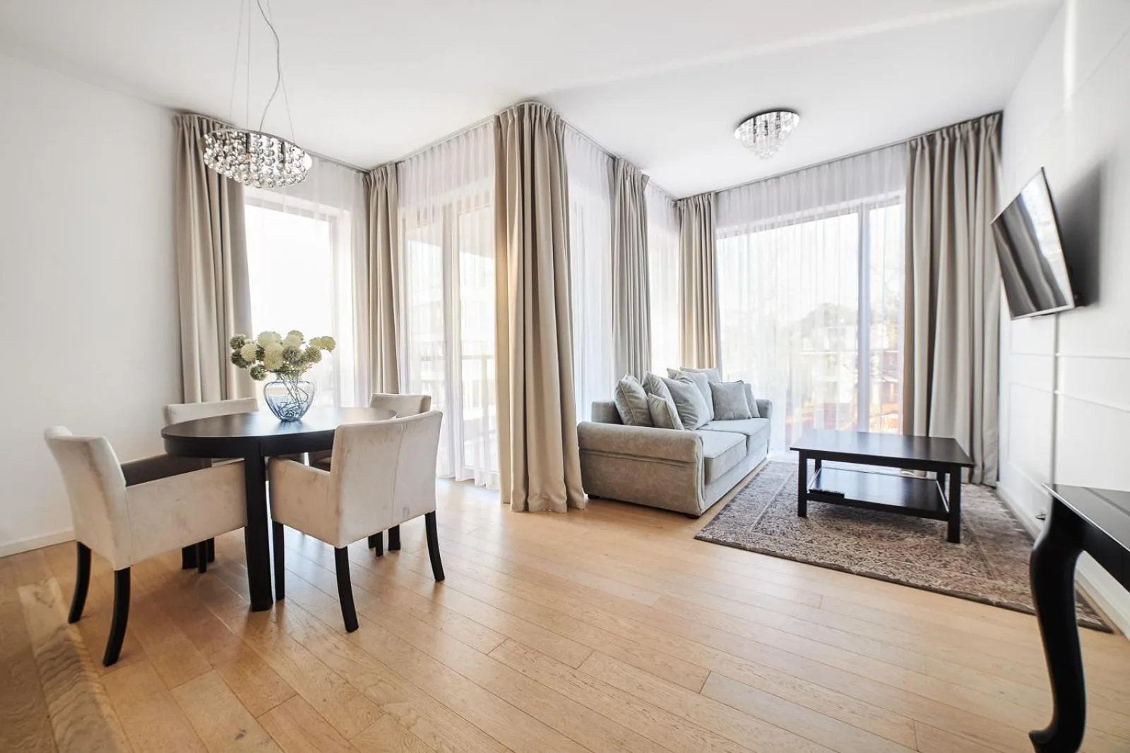 Living room in Dune Beach Resort - C