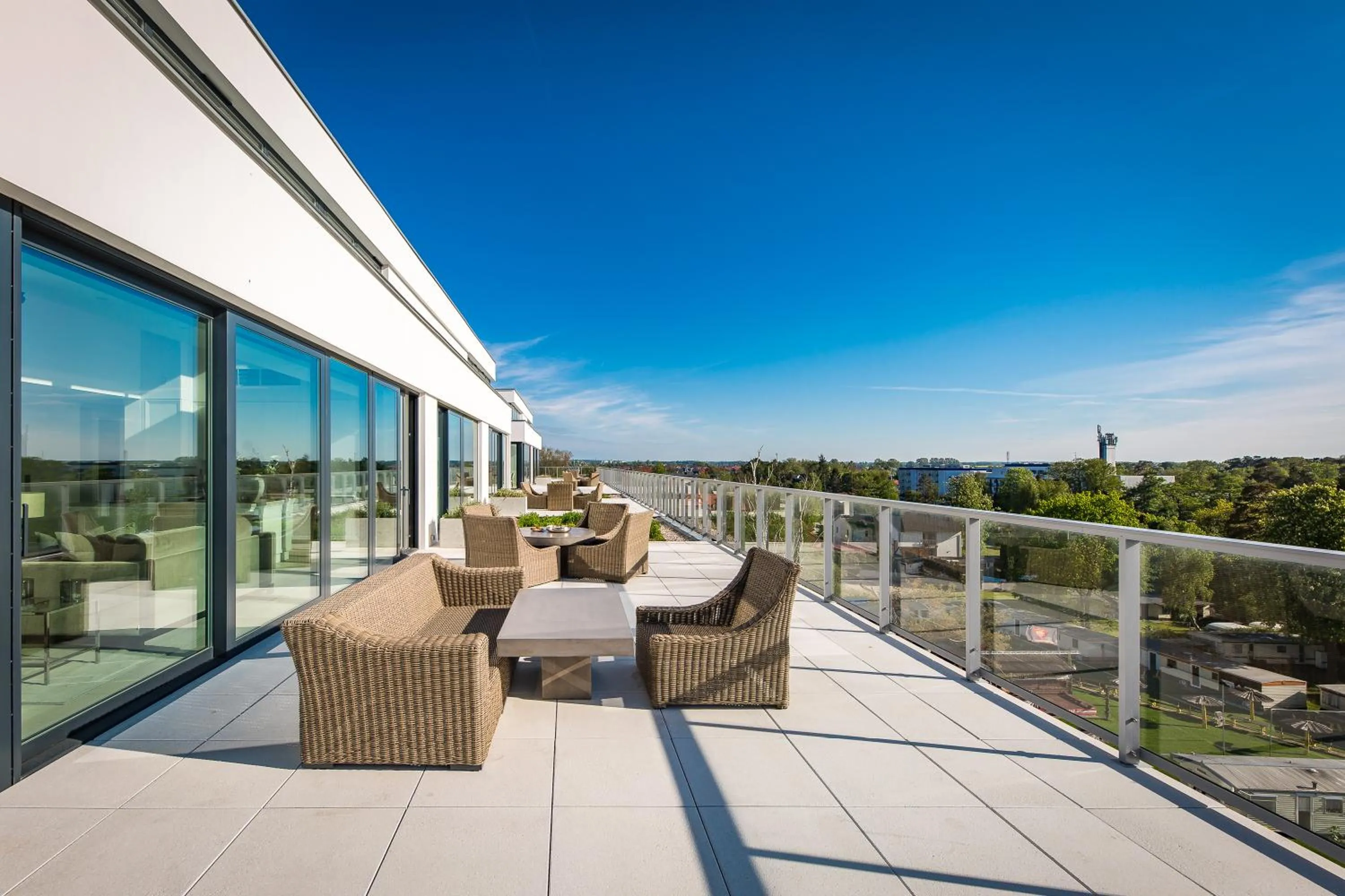 Balcony/Terrace in Dune Beach Resort - C