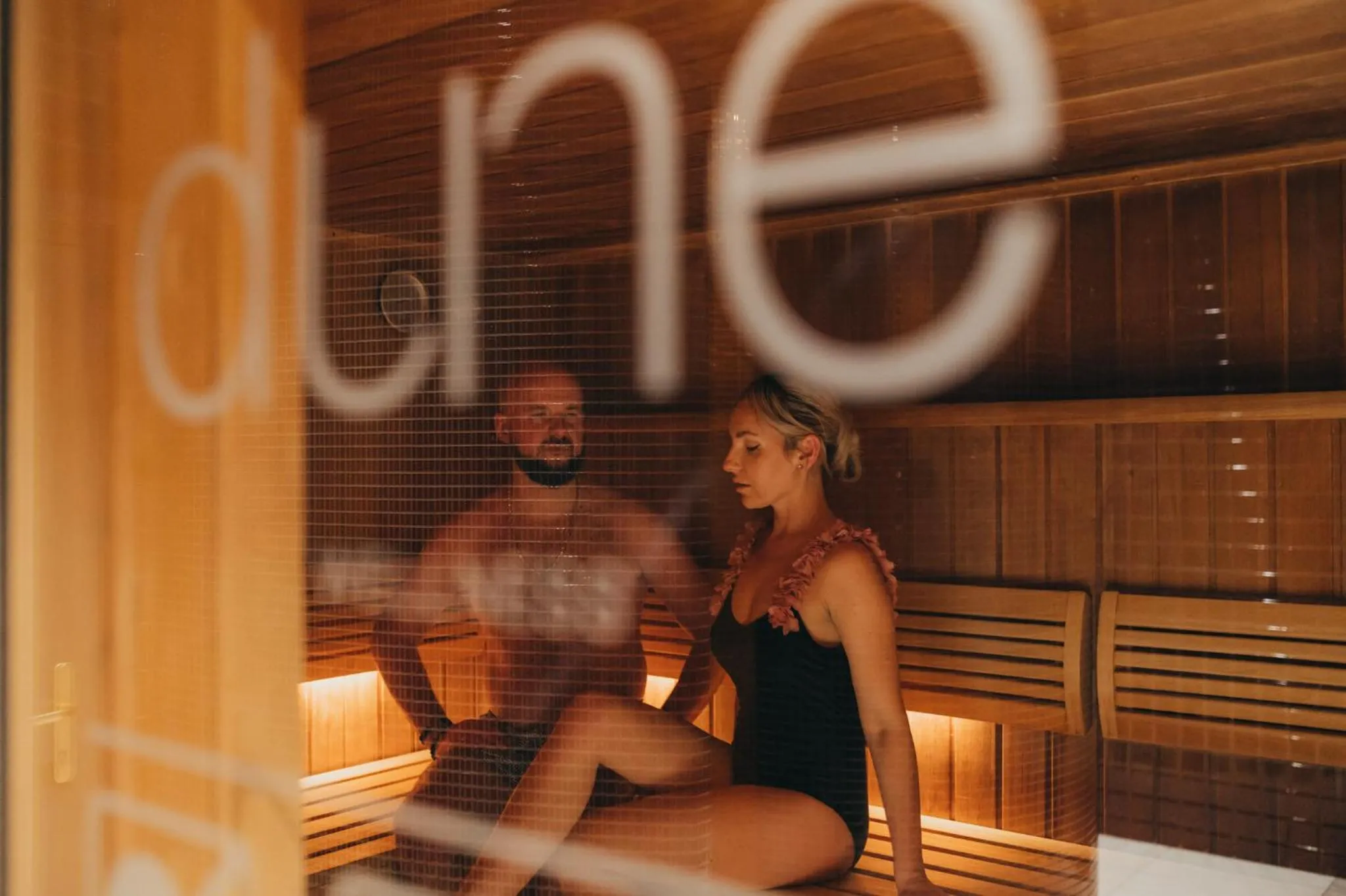 People in Dune Beach Resort - C