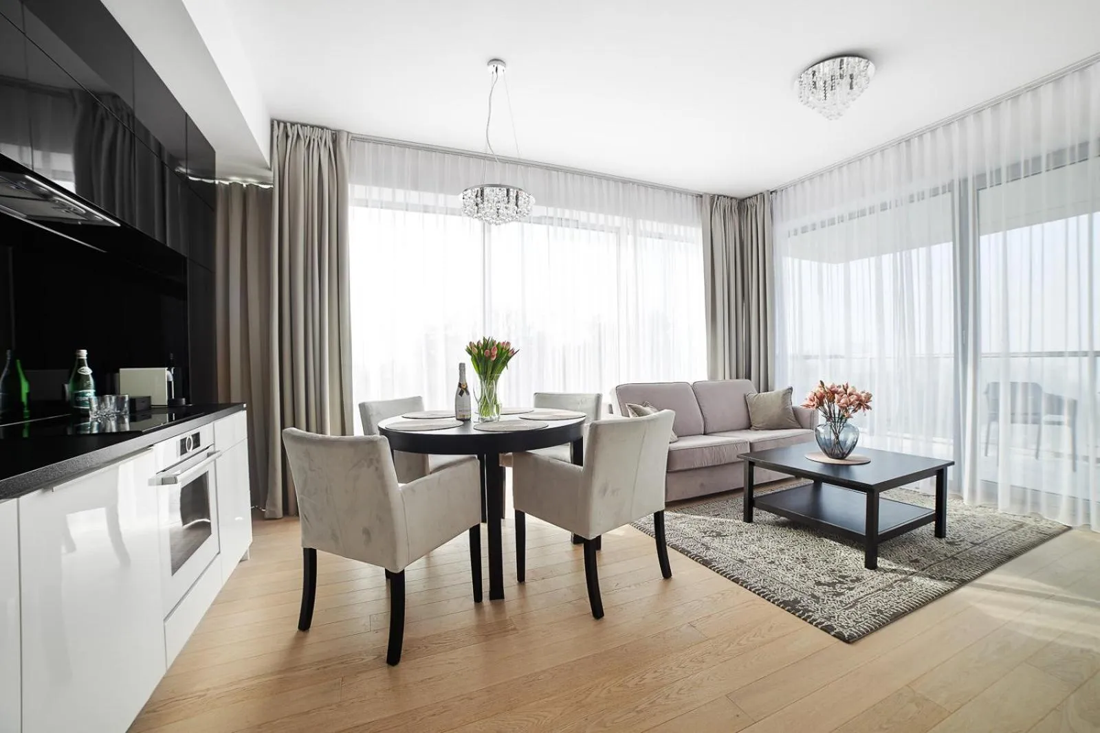 Living room in Dune Beach Resort - C