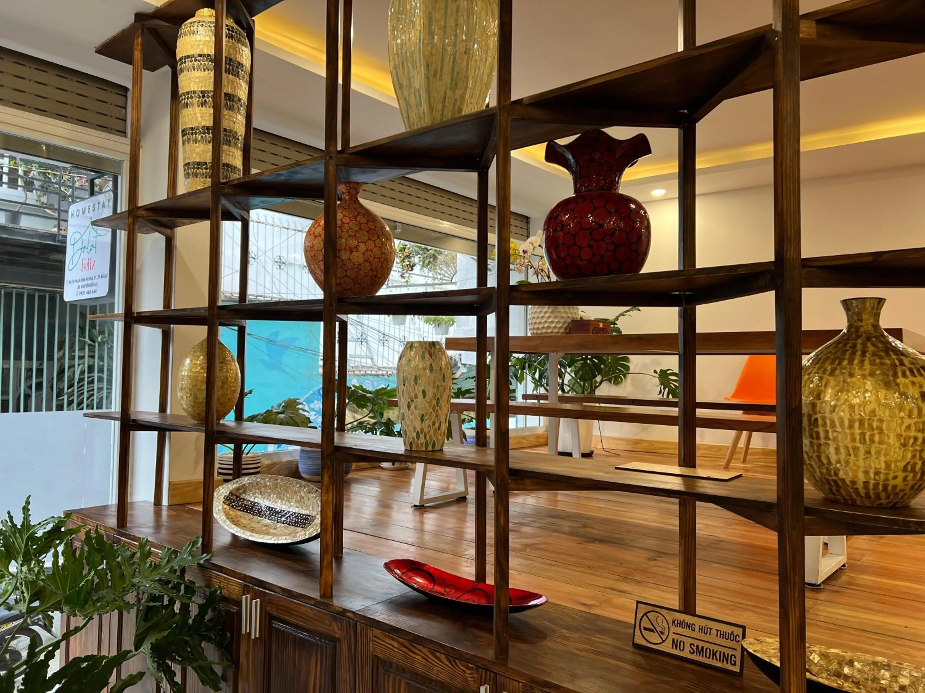 Living room in Feliz Dalat Homestay